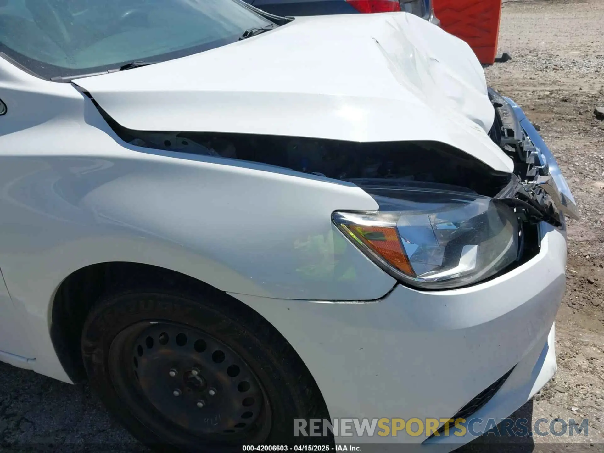 17 Photograph of a damaged car 3N1AB7AP1KY263614 NISSAN SENTRA 2019
