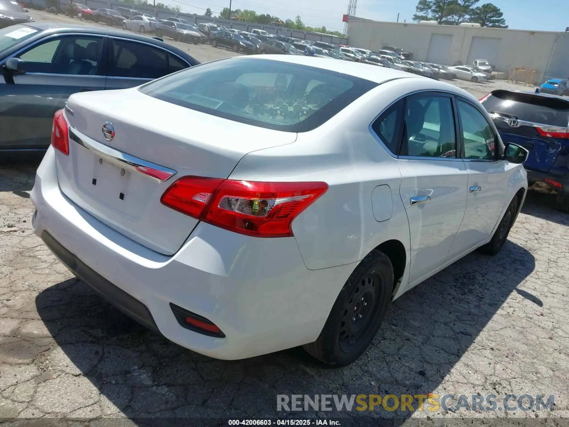 4 Photograph of a damaged car 3N1AB7AP1KY263614 NISSAN SENTRA 2019