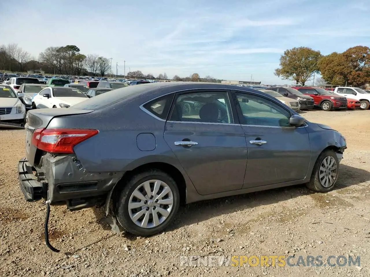 3 Photograph of a damaged car 3N1AB7AP1KY268361 NISSAN SENTRA 2019
