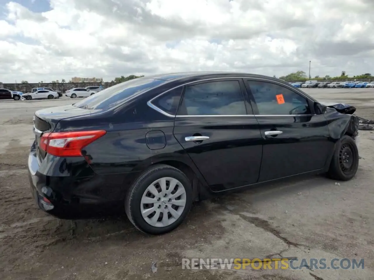 3 Photograph of a damaged car 3N1AB7AP1KY268862 NISSAN SENTRA 2019