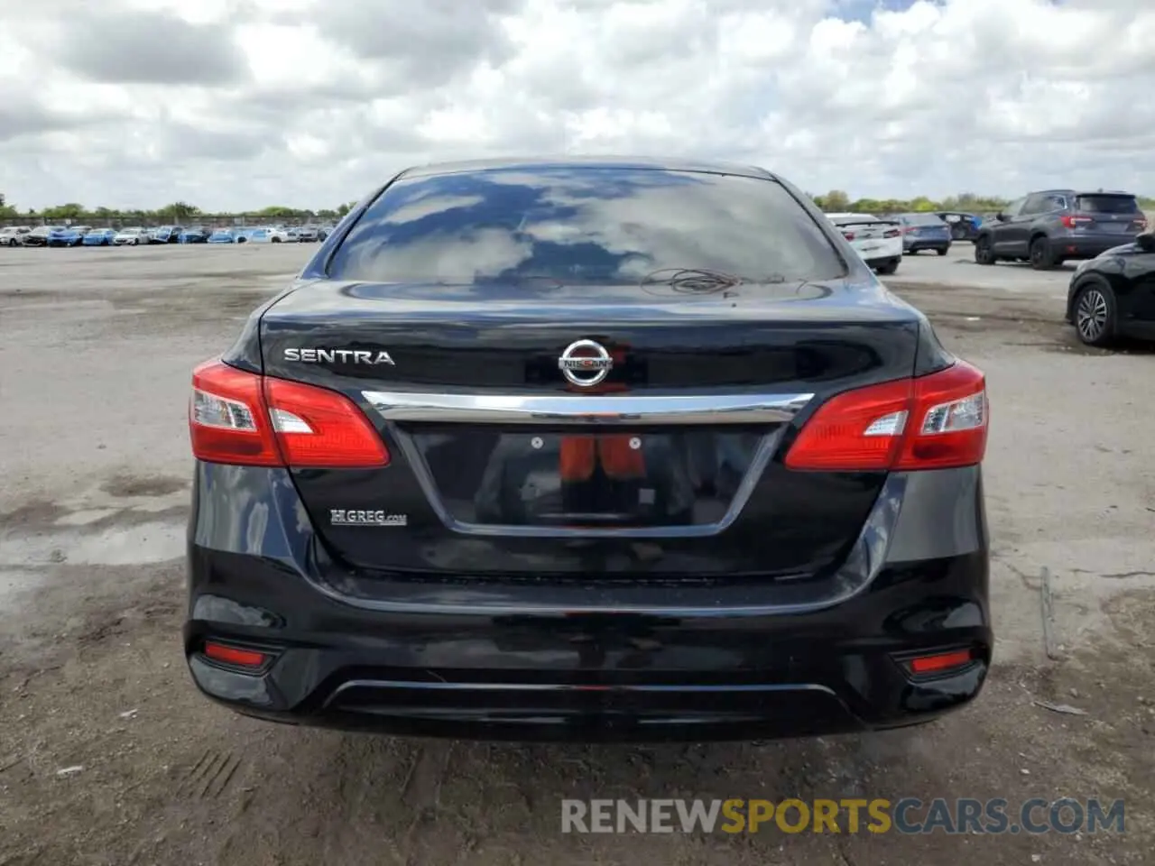 6 Photograph of a damaged car 3N1AB7AP1KY268862 NISSAN SENTRA 2019