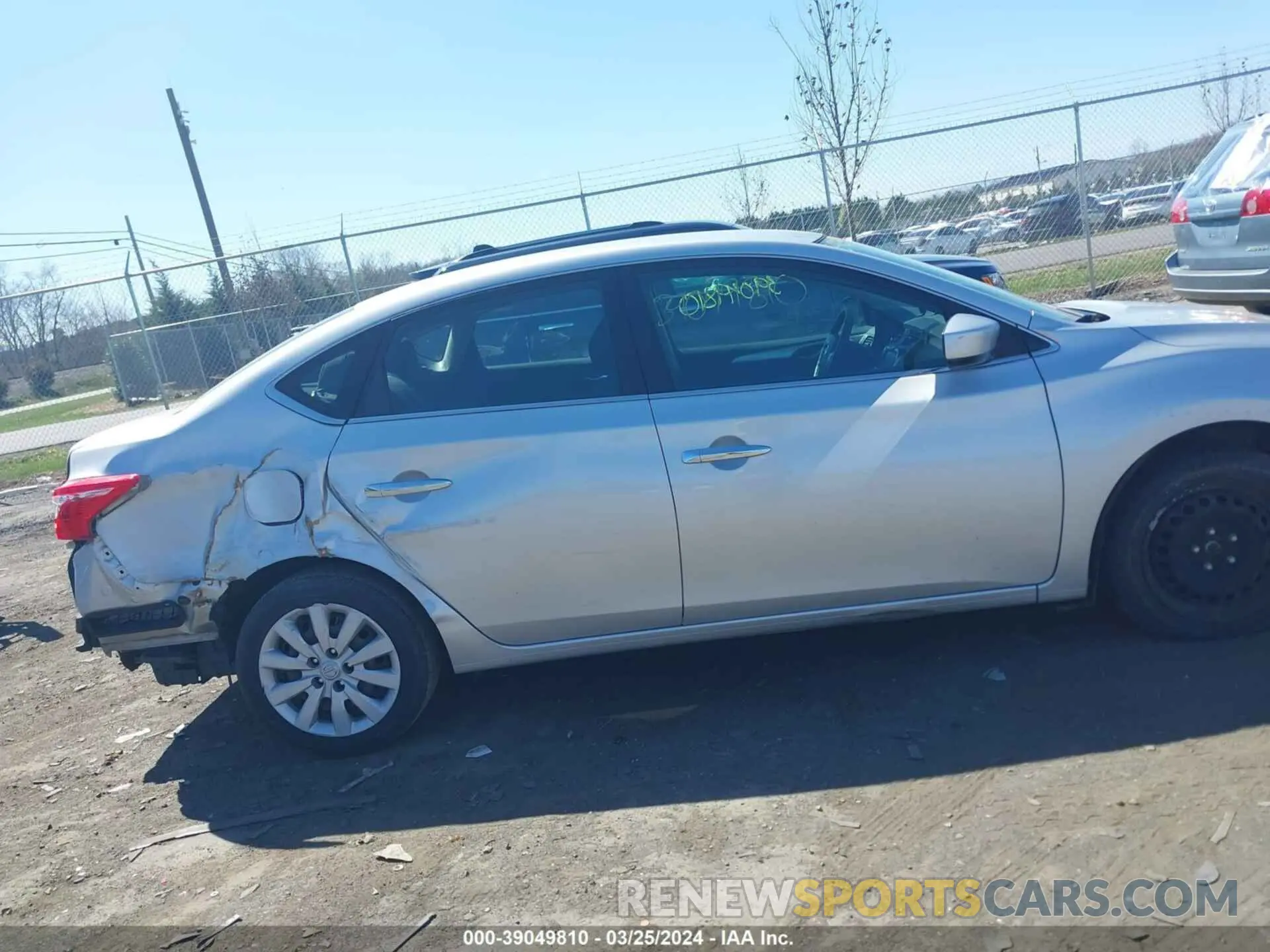 13 Photograph of a damaged car 3N1AB7AP1KY269588 NISSAN SENTRA 2019