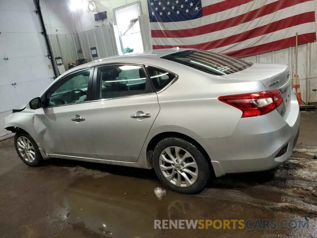 2 Photograph of a damaged car 3N1AB7AP1KY272748 NISSAN SENTRA 2019