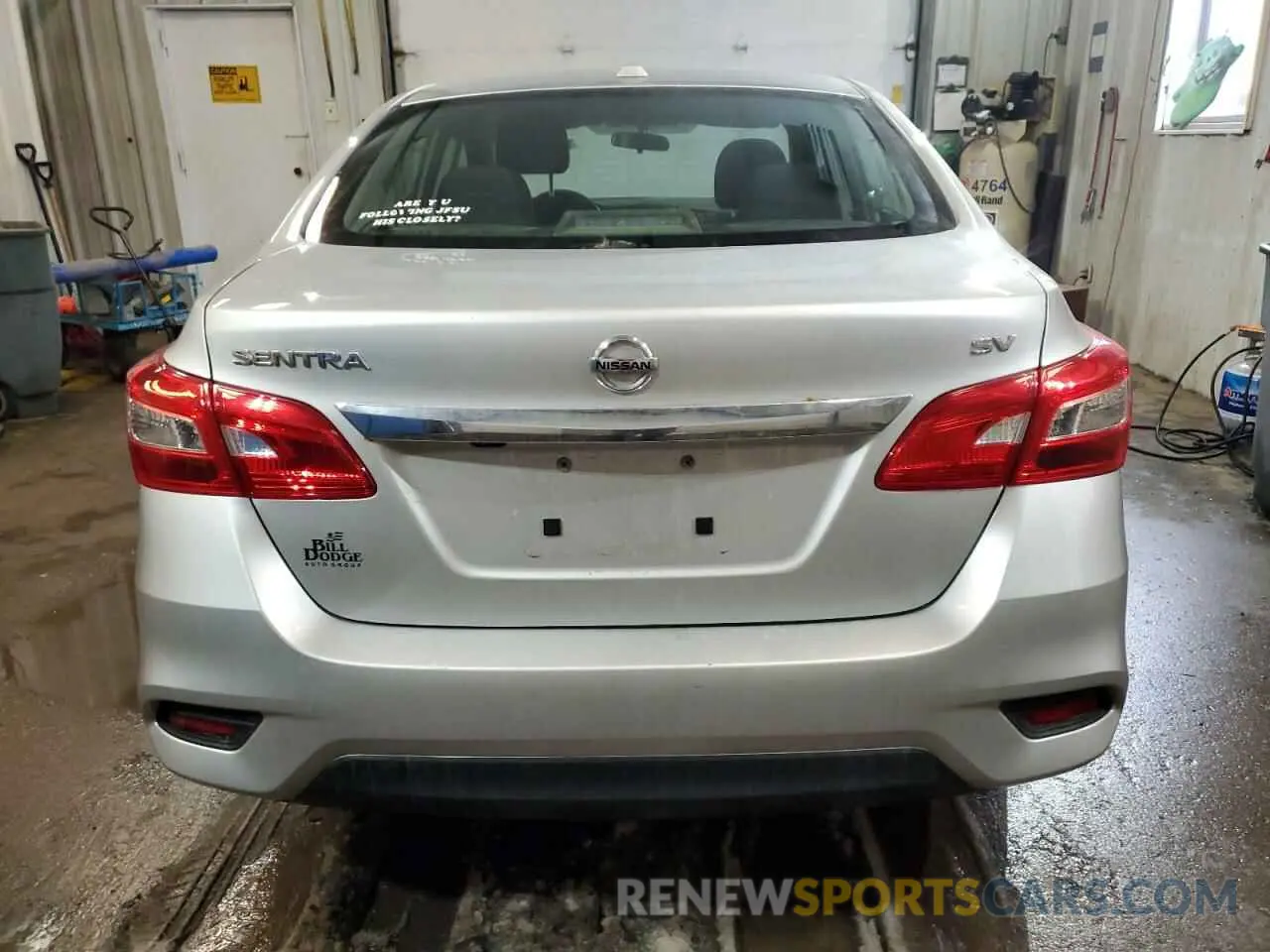 6 Photograph of a damaged car 3N1AB7AP1KY272748 NISSAN SENTRA 2019