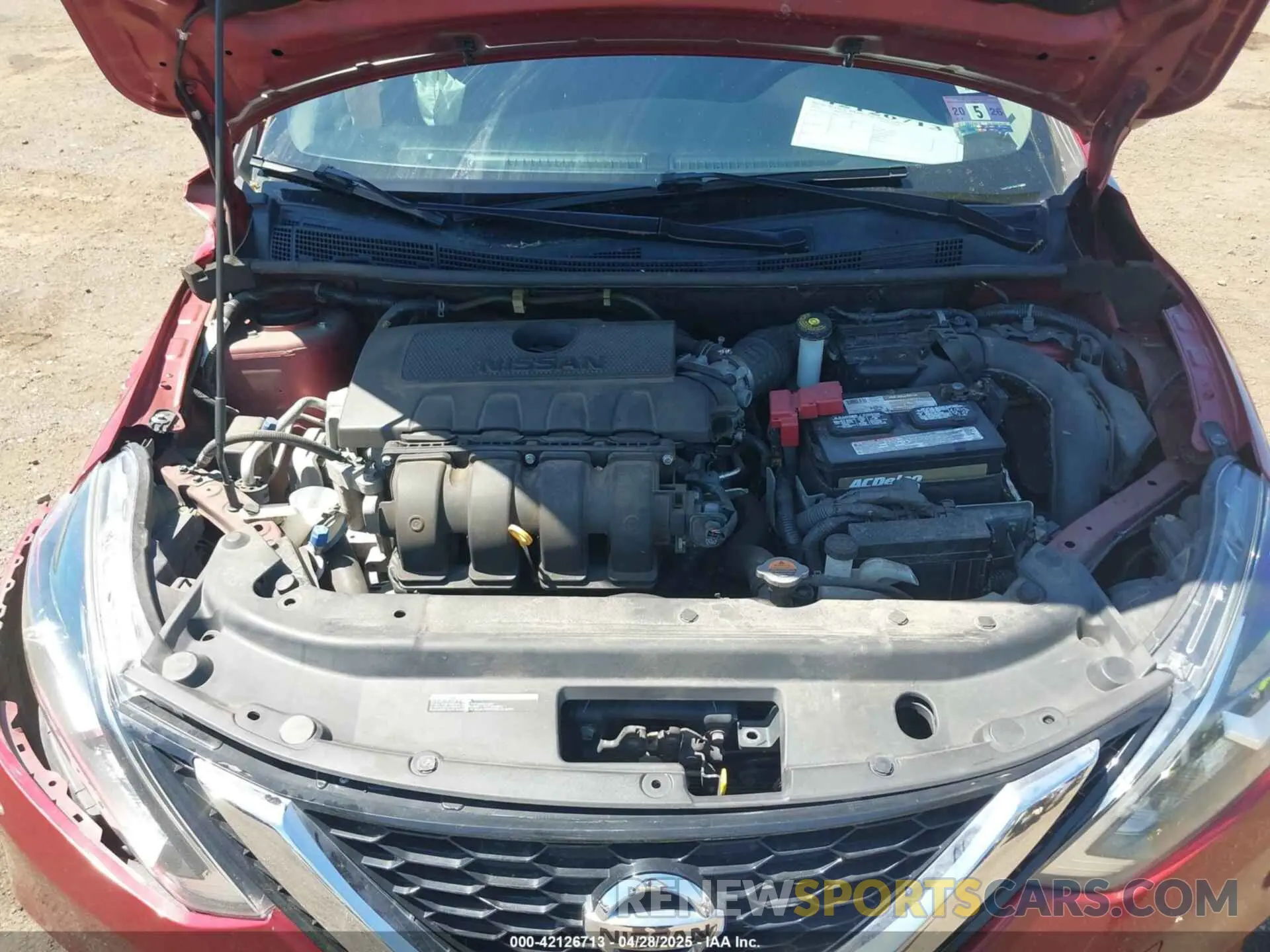 10 Photograph of a damaged car 3N1AB7AP1KY273950 NISSAN SENTRA 2019