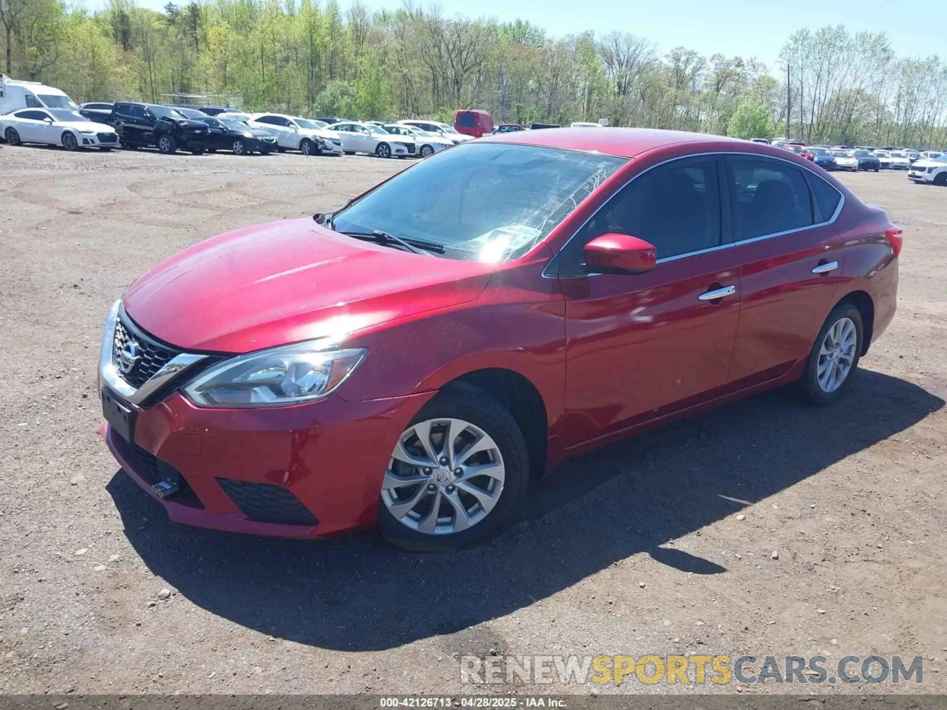 2 Photograph of a damaged car 3N1AB7AP1KY273950 NISSAN SENTRA 2019