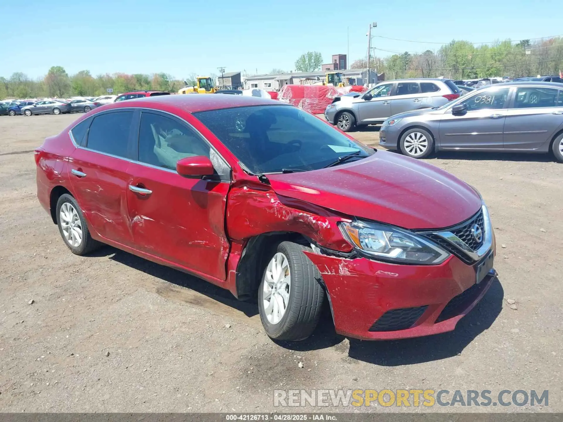 6 Photograph of a damaged car 3N1AB7AP1KY273950 NISSAN SENTRA 2019