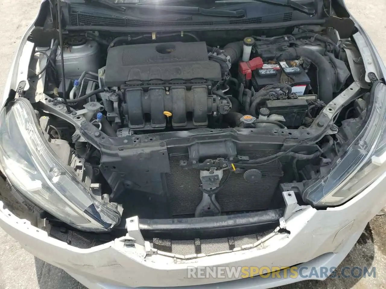 10 Photograph of a damaged car 3N1AB7AP1KY274726 NISSAN SENTRA 2019