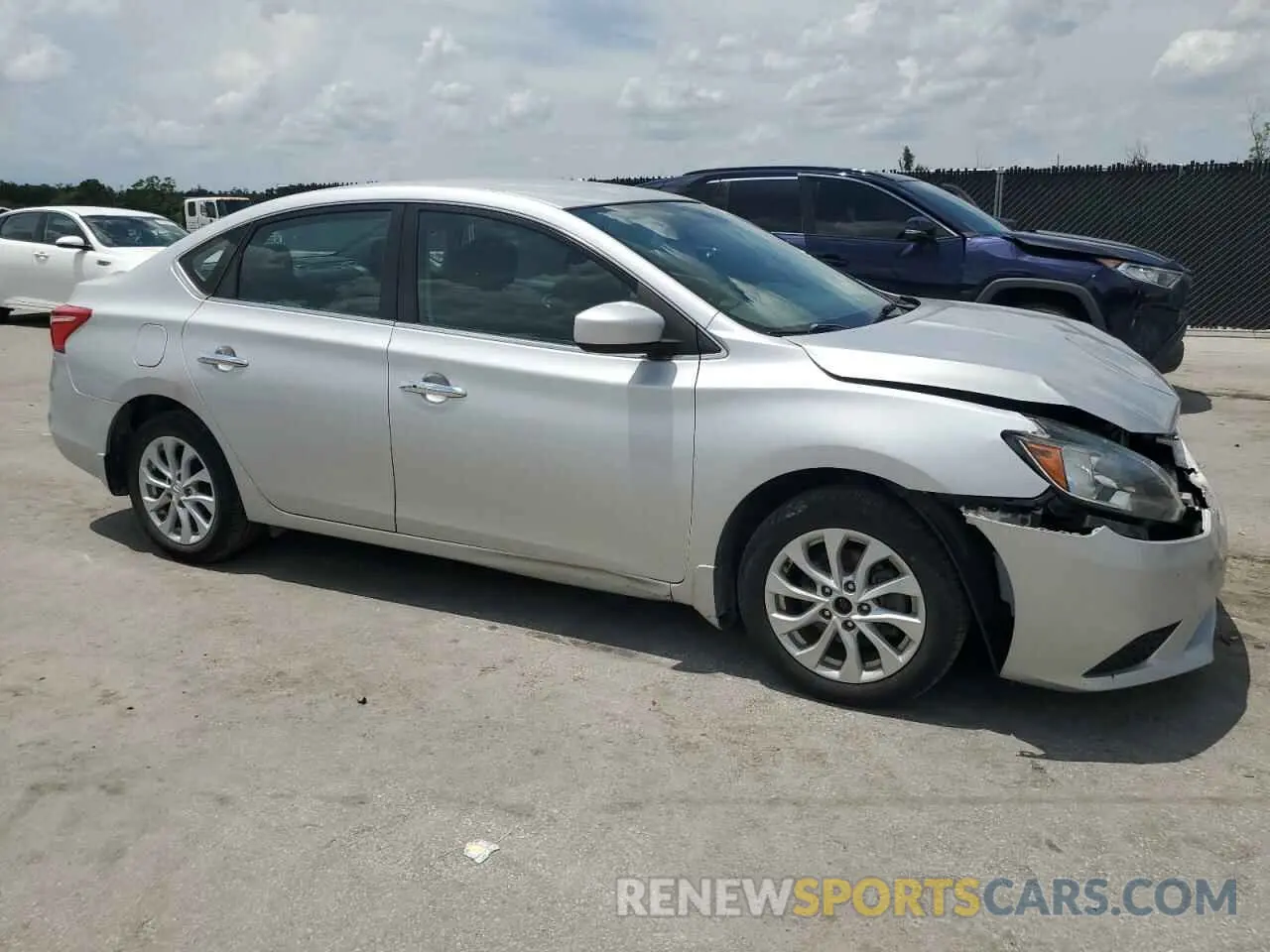 3 Photograph of a damaged car 3N1AB7AP1KY274726 NISSAN SENTRA 2019