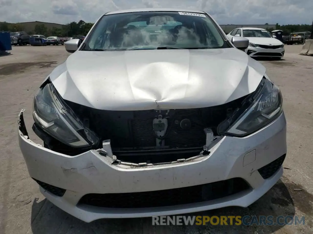 4 Photograph of a damaged car 3N1AB7AP1KY274726 NISSAN SENTRA 2019