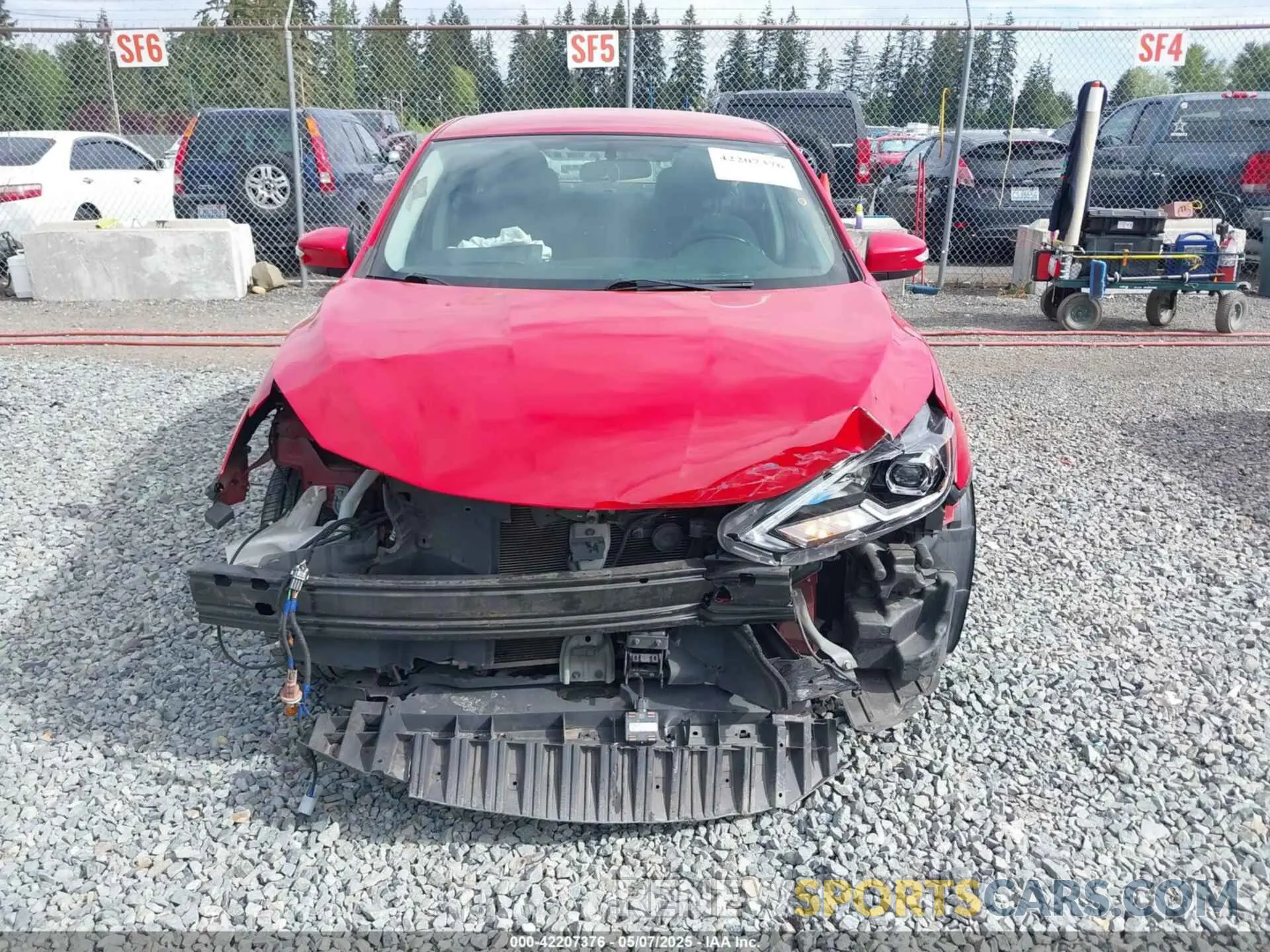 13 Photograph of a damaged car 3N1AB7AP1KY275973 NISSAN SENTRA 2019