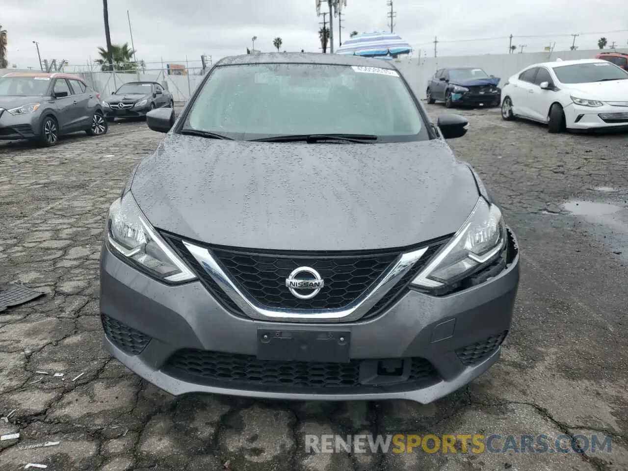 5 Photograph of a damaged car 3N1AB7AP1KY276301 NISSAN SENTRA 2019