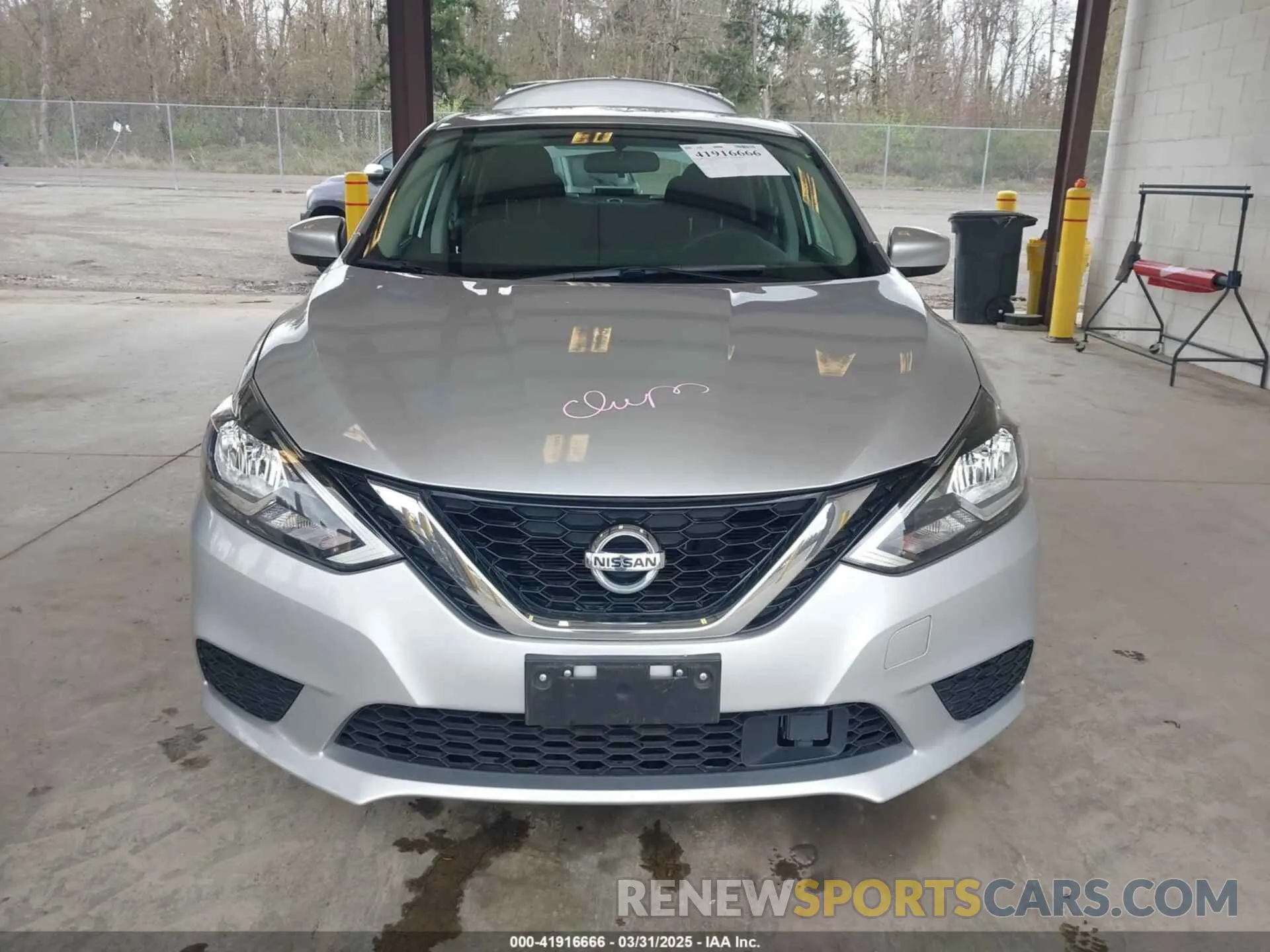 13 Photograph of a damaged car 3N1AB7AP1KY280395 NISSAN SENTRA 2019
