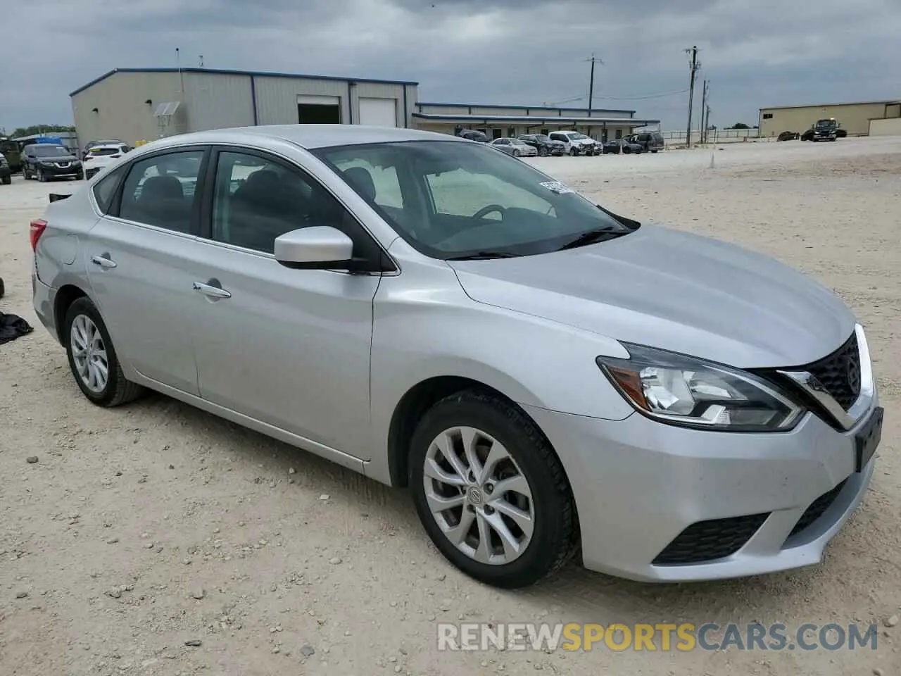 4 Photograph of a damaged car 3N1AB7AP1KY282289 NISSAN SENTRA 2019