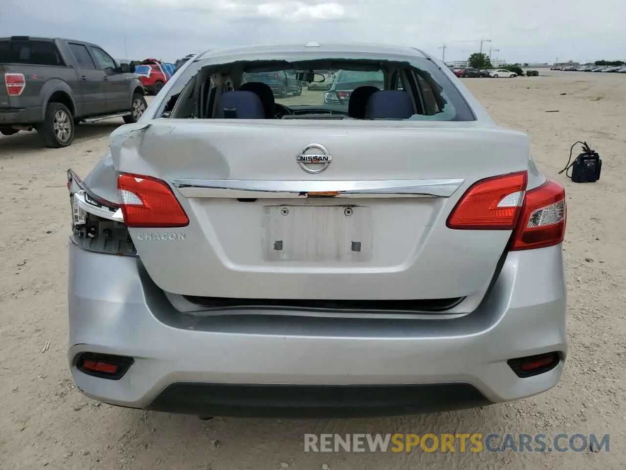 6 Photograph of a damaged car 3N1AB7AP1KY282289 NISSAN SENTRA 2019