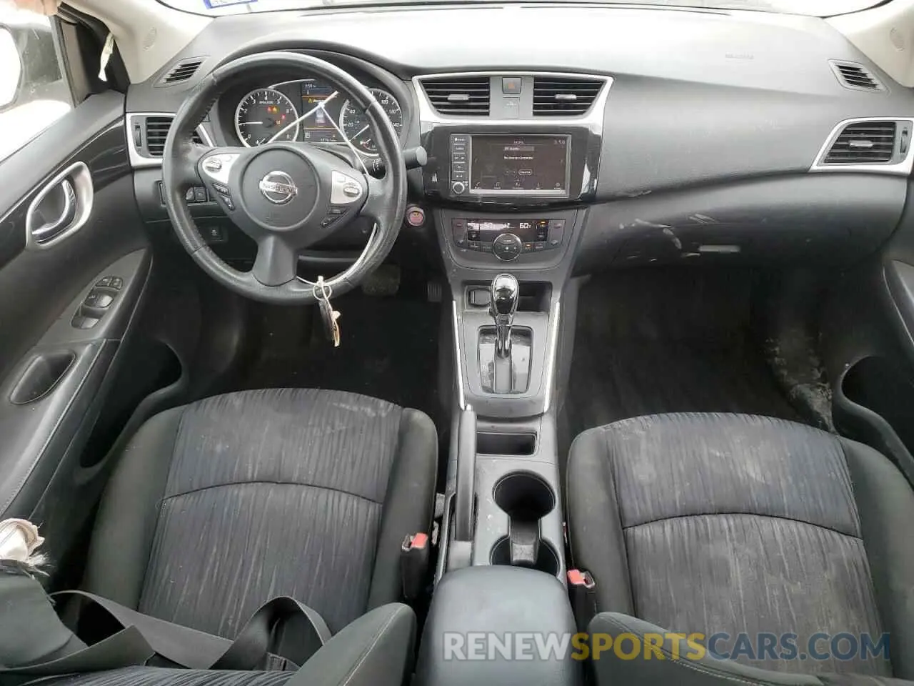 8 Photograph of a damaged car 3N1AB7AP1KY282289 NISSAN SENTRA 2019