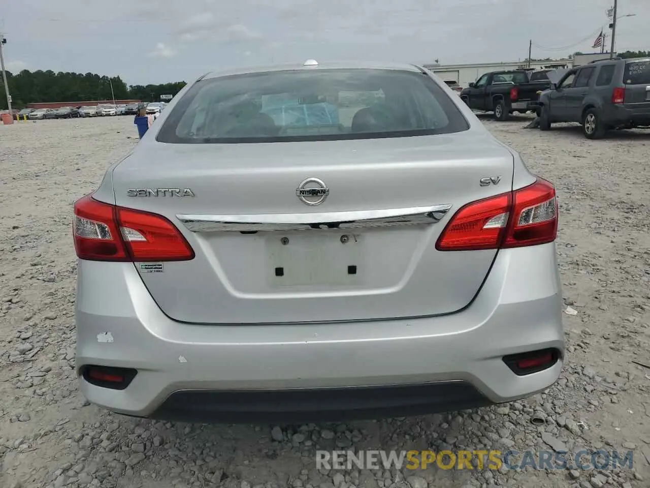 6 Photograph of a damaged car 3N1AB7AP1KY286780 NISSAN SENTRA 2019
