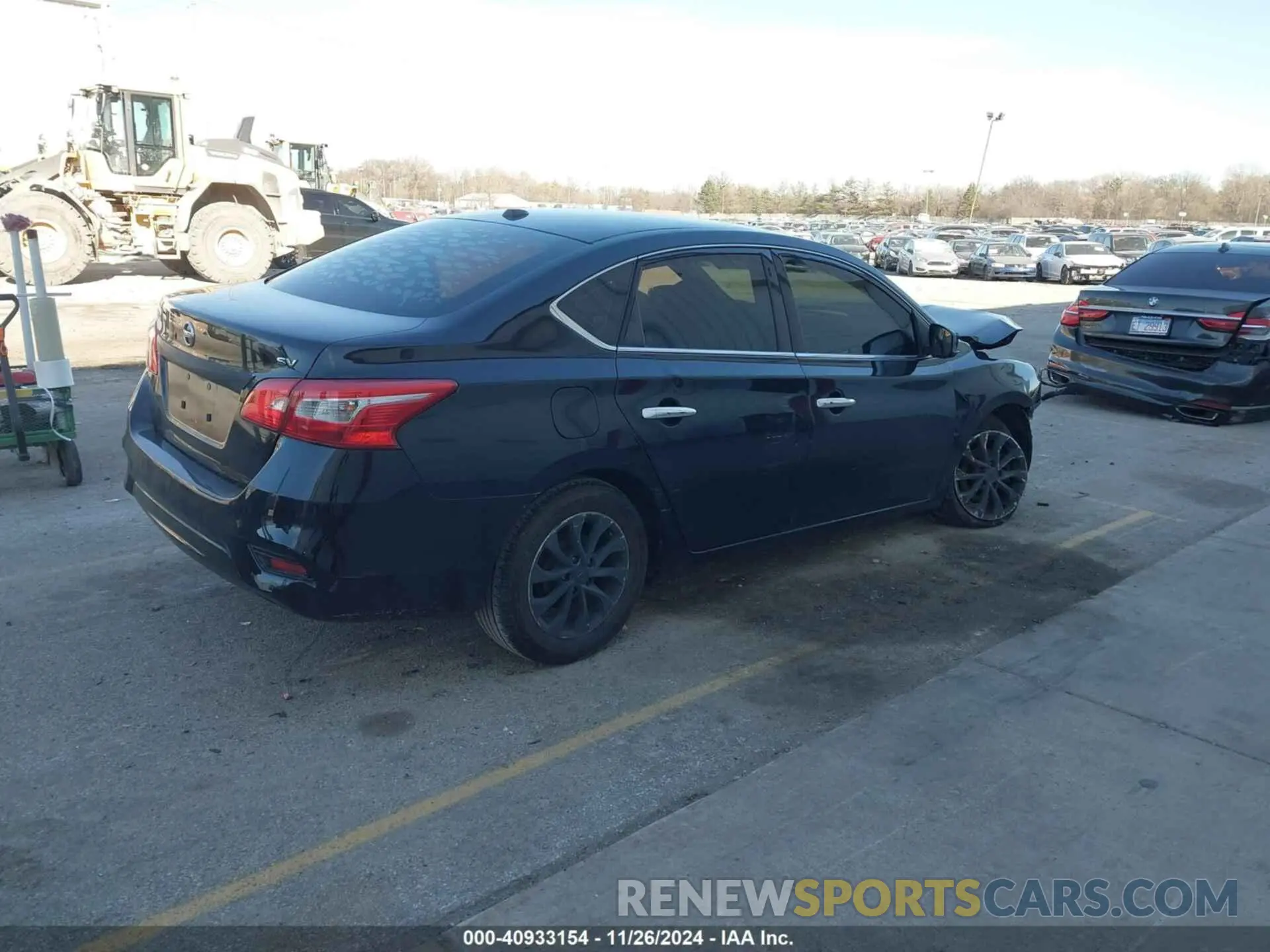 4 Photograph of a damaged car 3N1AB7AP1KY287623 NISSAN SENTRA 2019
