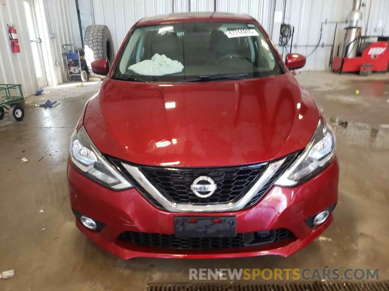 5 Photograph of a damaged car 3N1AB7AP1KY290036 NISSAN SENTRA 2019