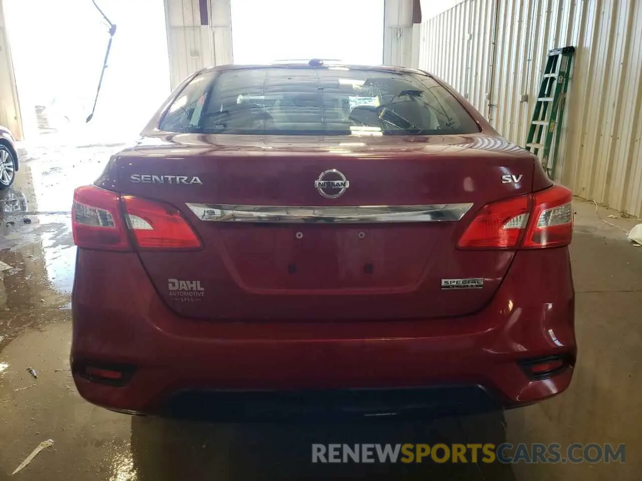 6 Photograph of a damaged car 3N1AB7AP1KY290036 NISSAN SENTRA 2019