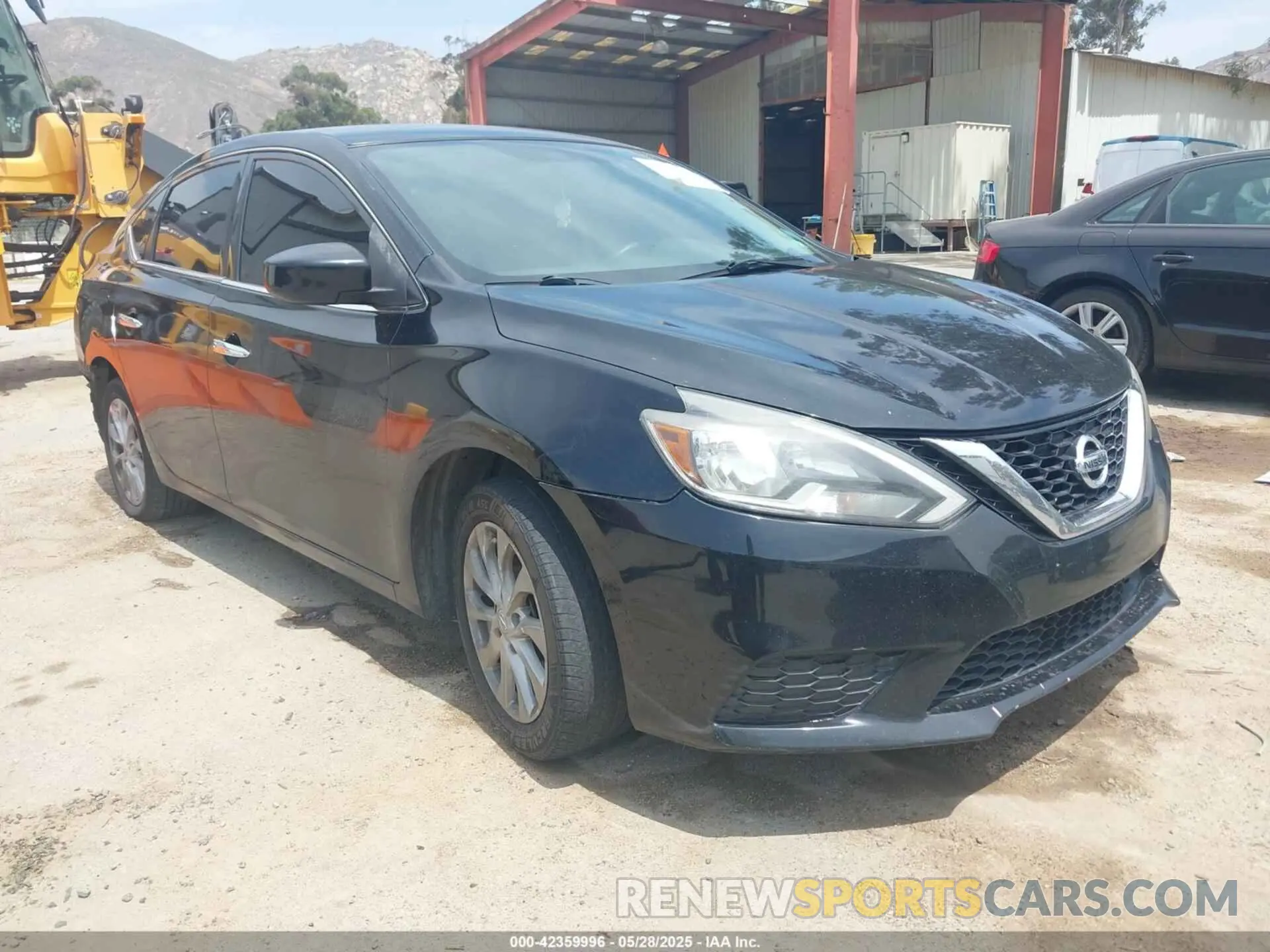 1 Photograph of a damaged car 3N1AB7AP1KY294765 NISSAN SENTRA 2019