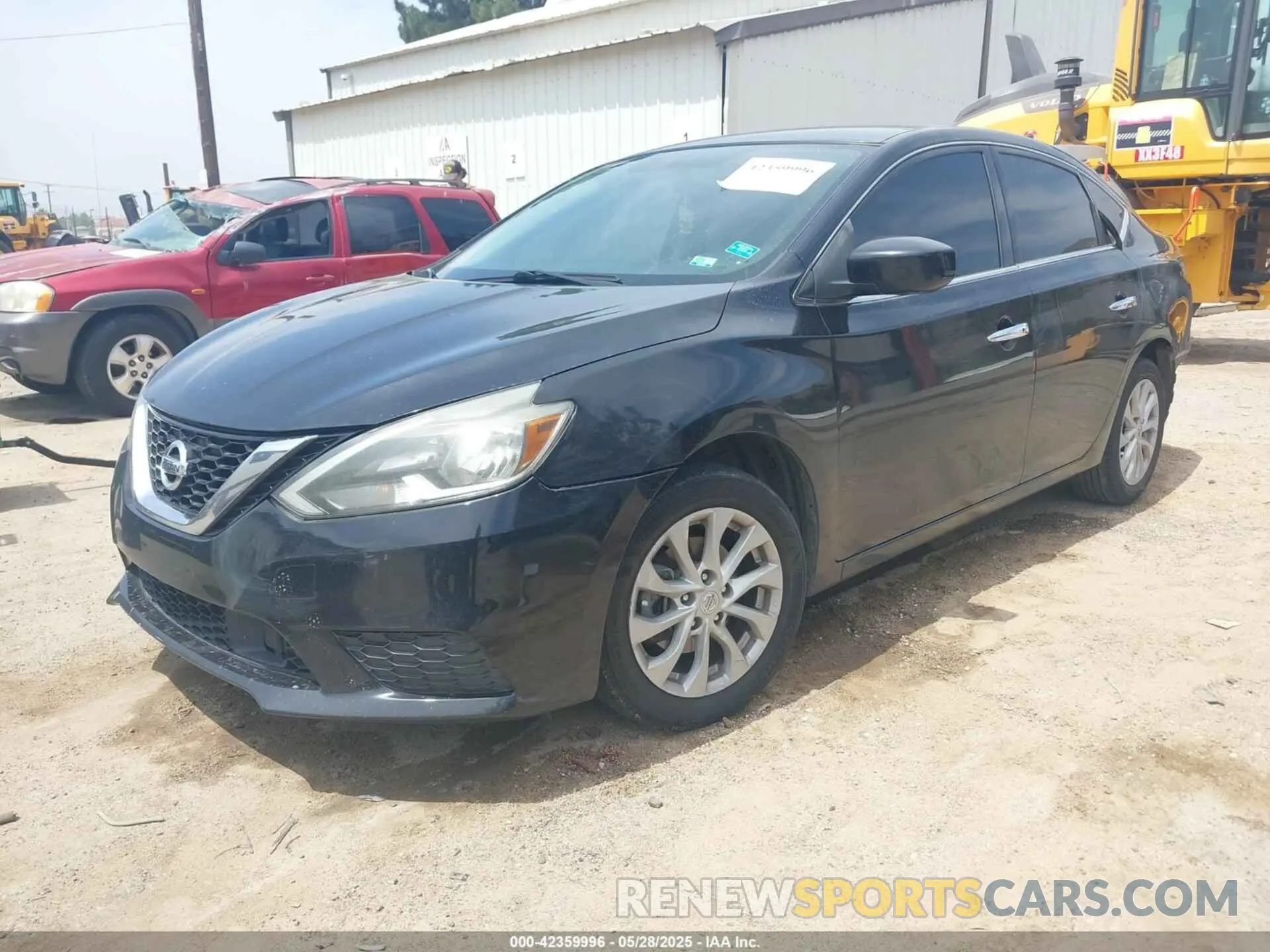 2 Photograph of a damaged car 3N1AB7AP1KY294765 NISSAN SENTRA 2019