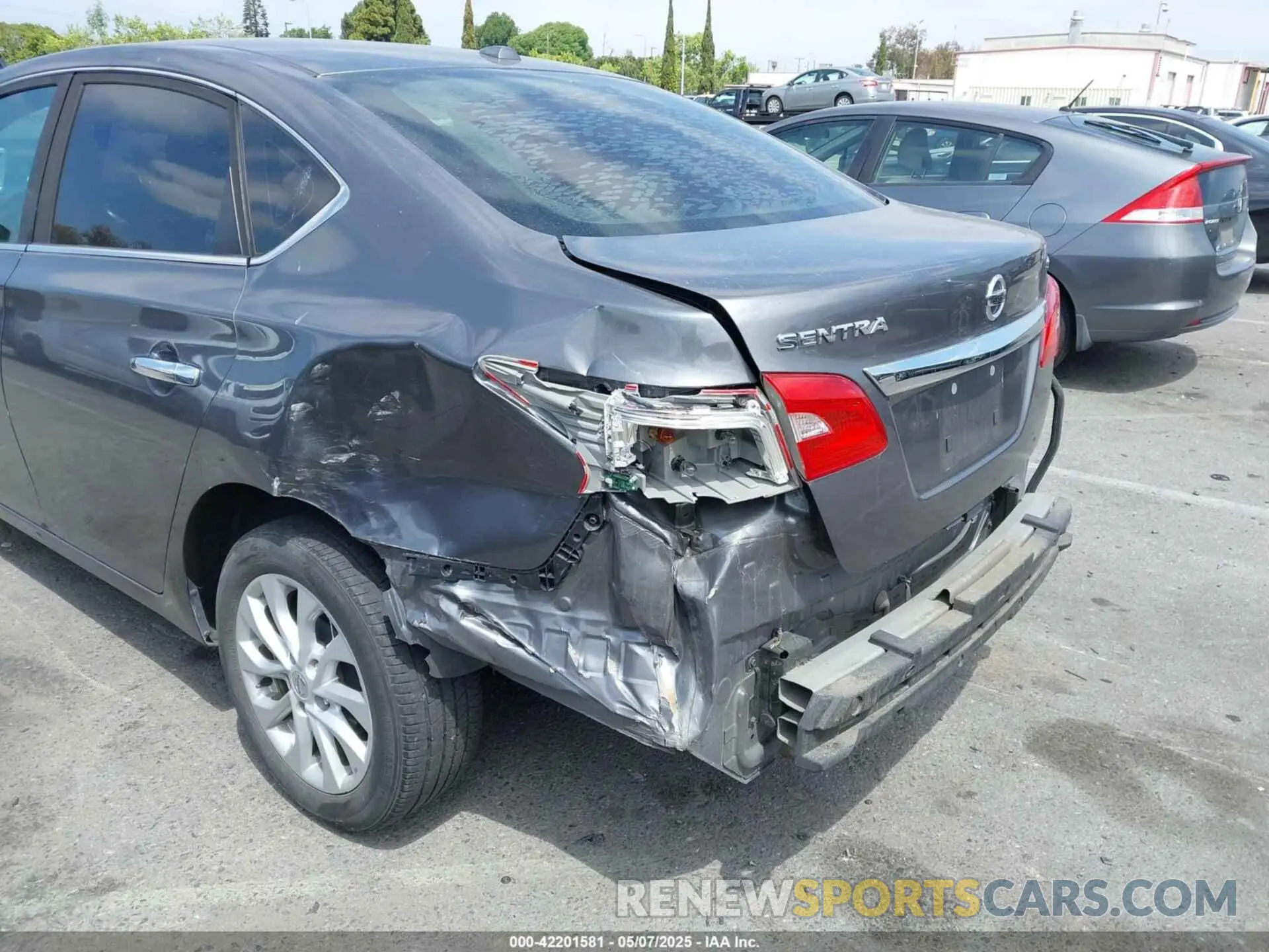 6 Photograph of a damaged car 3N1AB7AP1KY297536 NISSAN SENTRA 2019
