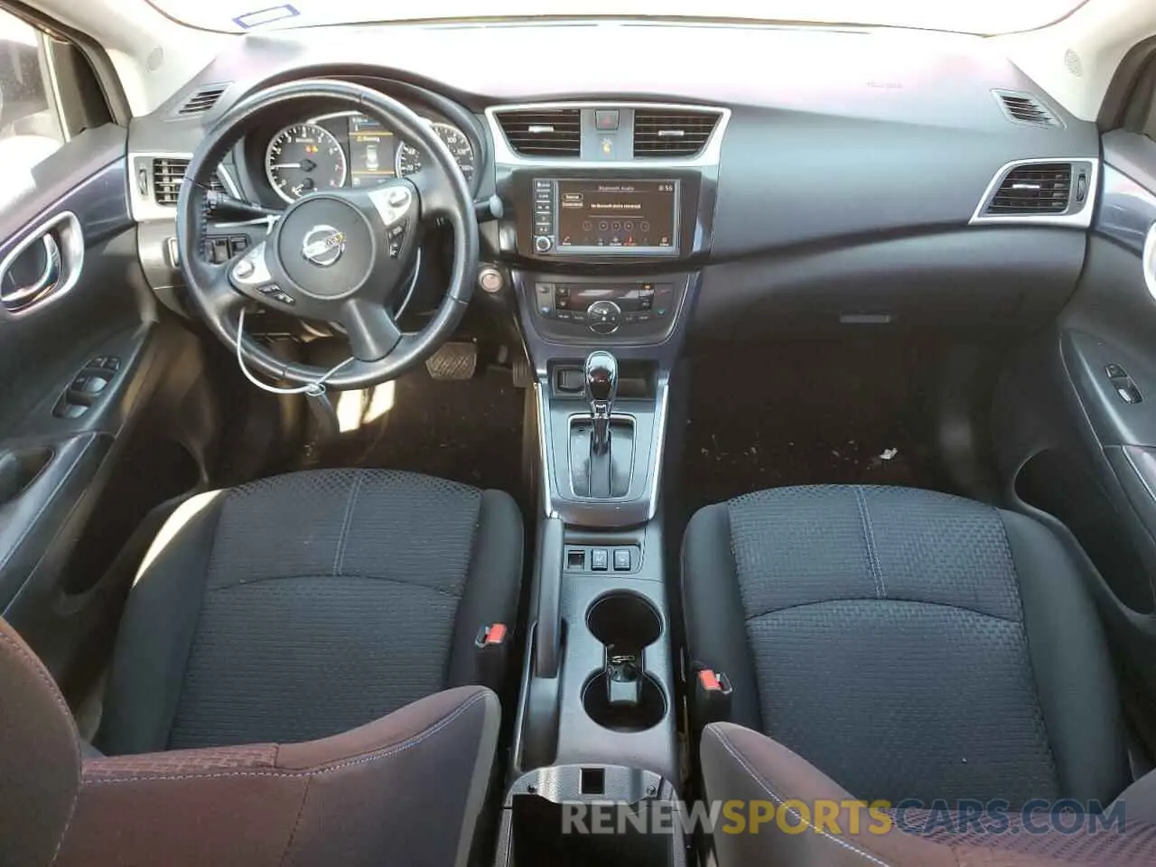 8 Photograph of a damaged car 3N1AB7AP1KY301519 NISSAN SENTRA 2019