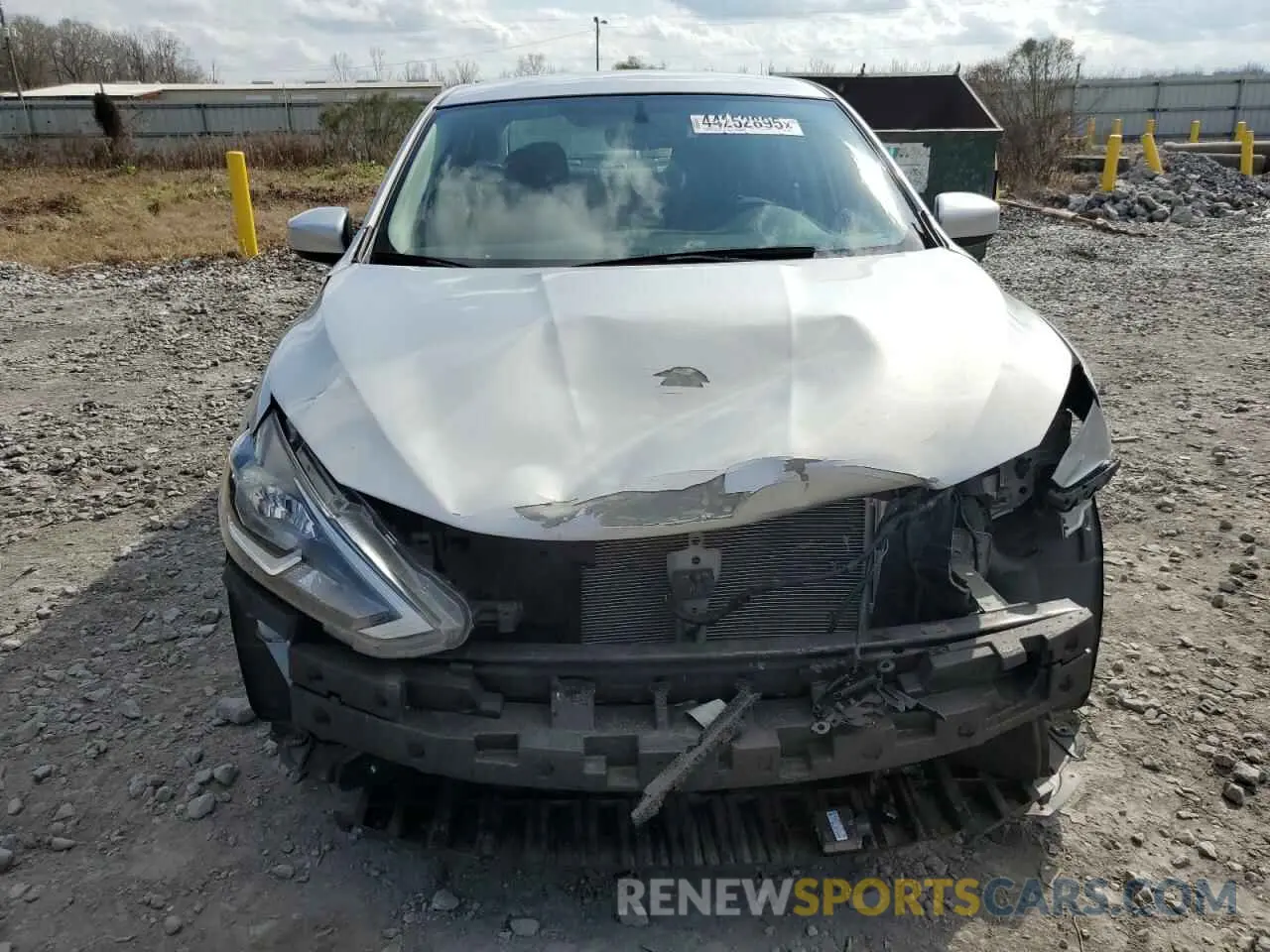 5 Photograph of a damaged car 3N1AB7AP1KY304582 NISSAN SENTRA 2019