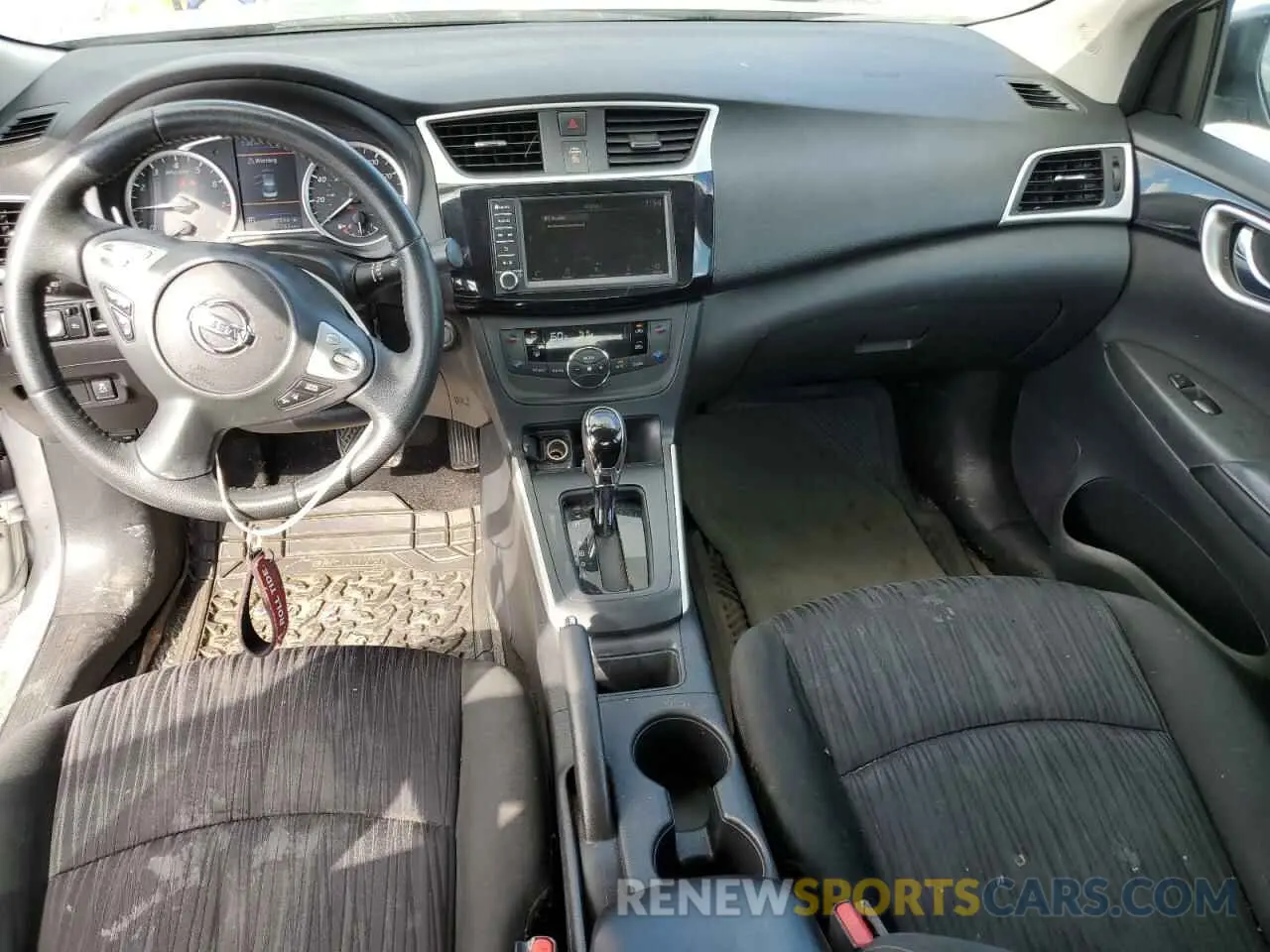 8 Photograph of a damaged car 3N1AB7AP1KY304582 NISSAN SENTRA 2019