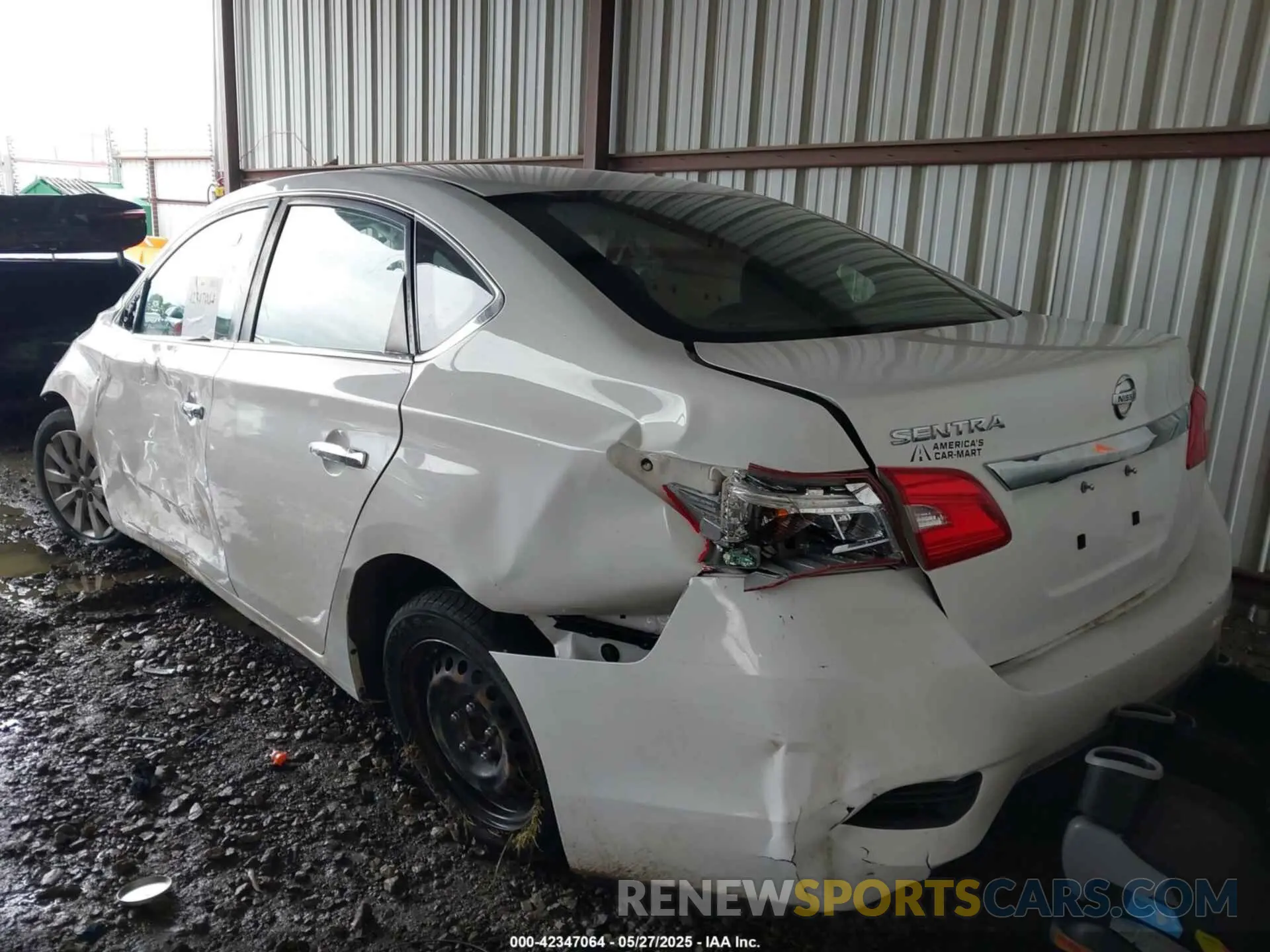 3 Photograph of a damaged car 3N1AB7AP1KY305523 NISSAN SENTRA 2019
