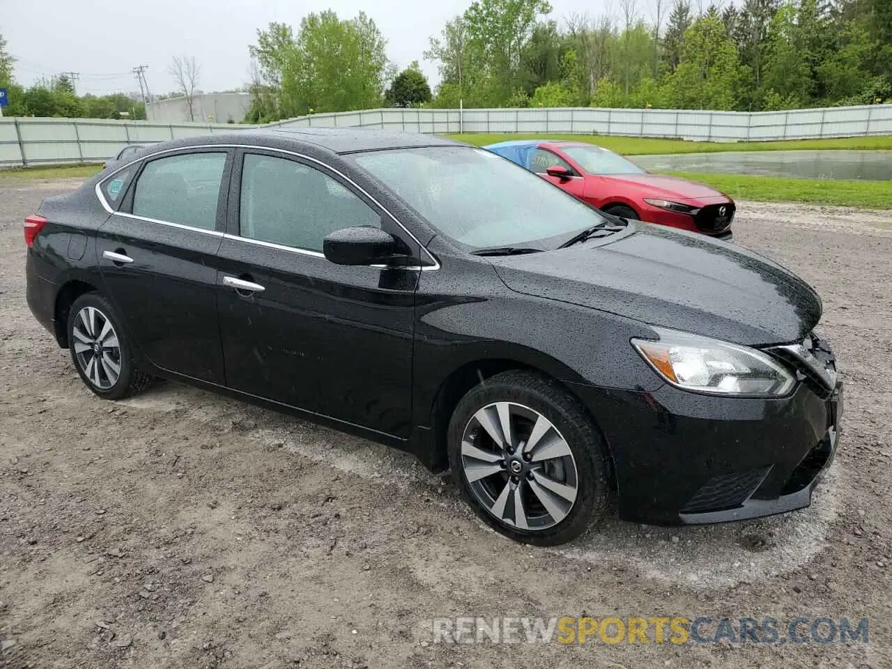 4 Photograph of a damaged car 3N1AB7AP1KY305540 NISSAN SENTRA 2019