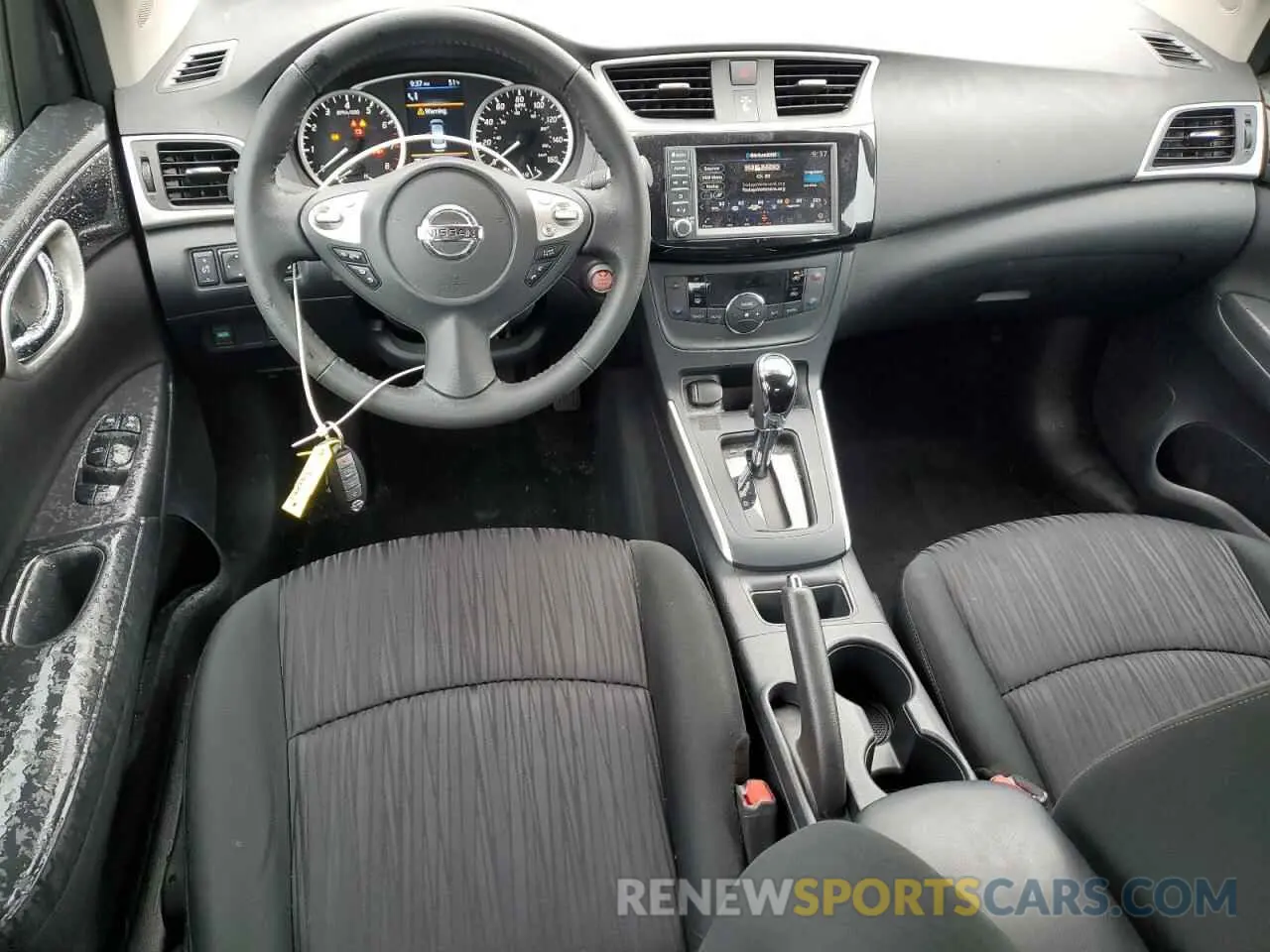 8 Photograph of a damaged car 3N1AB7AP1KY305540 NISSAN SENTRA 2019