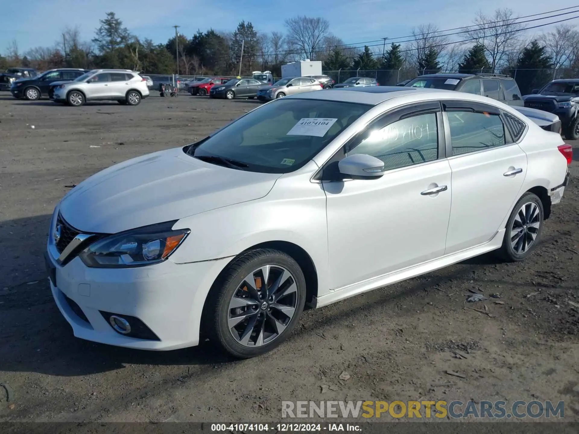 2 Photograph of a damaged car 3N1AB7AP1KY308079 NISSAN SENTRA 2019
