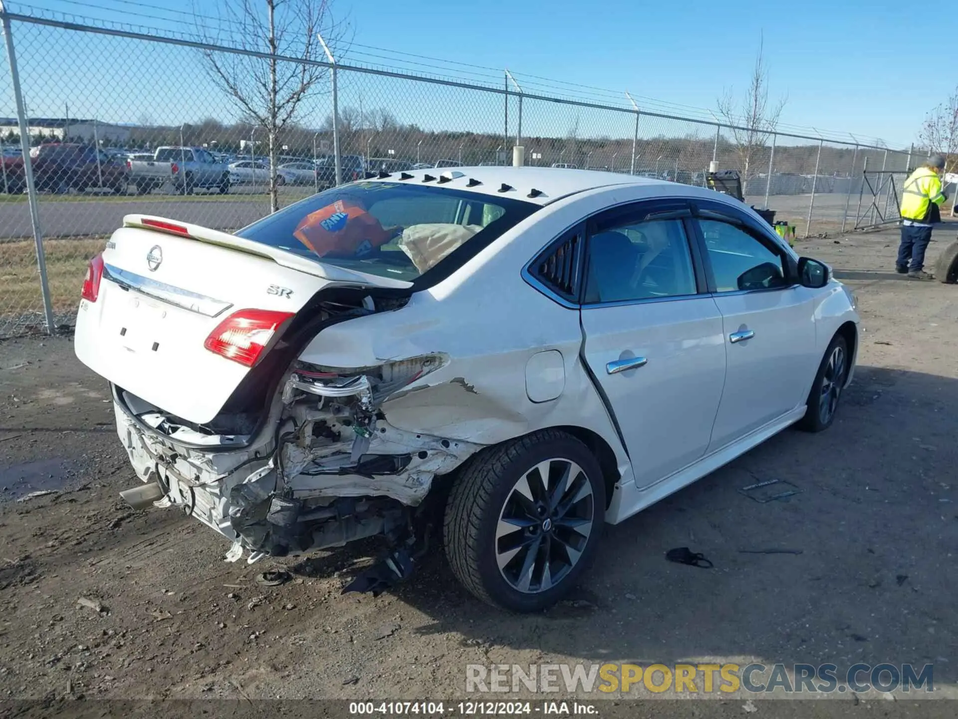 4 Photograph of a damaged car 3N1AB7AP1KY308079 NISSAN SENTRA 2019