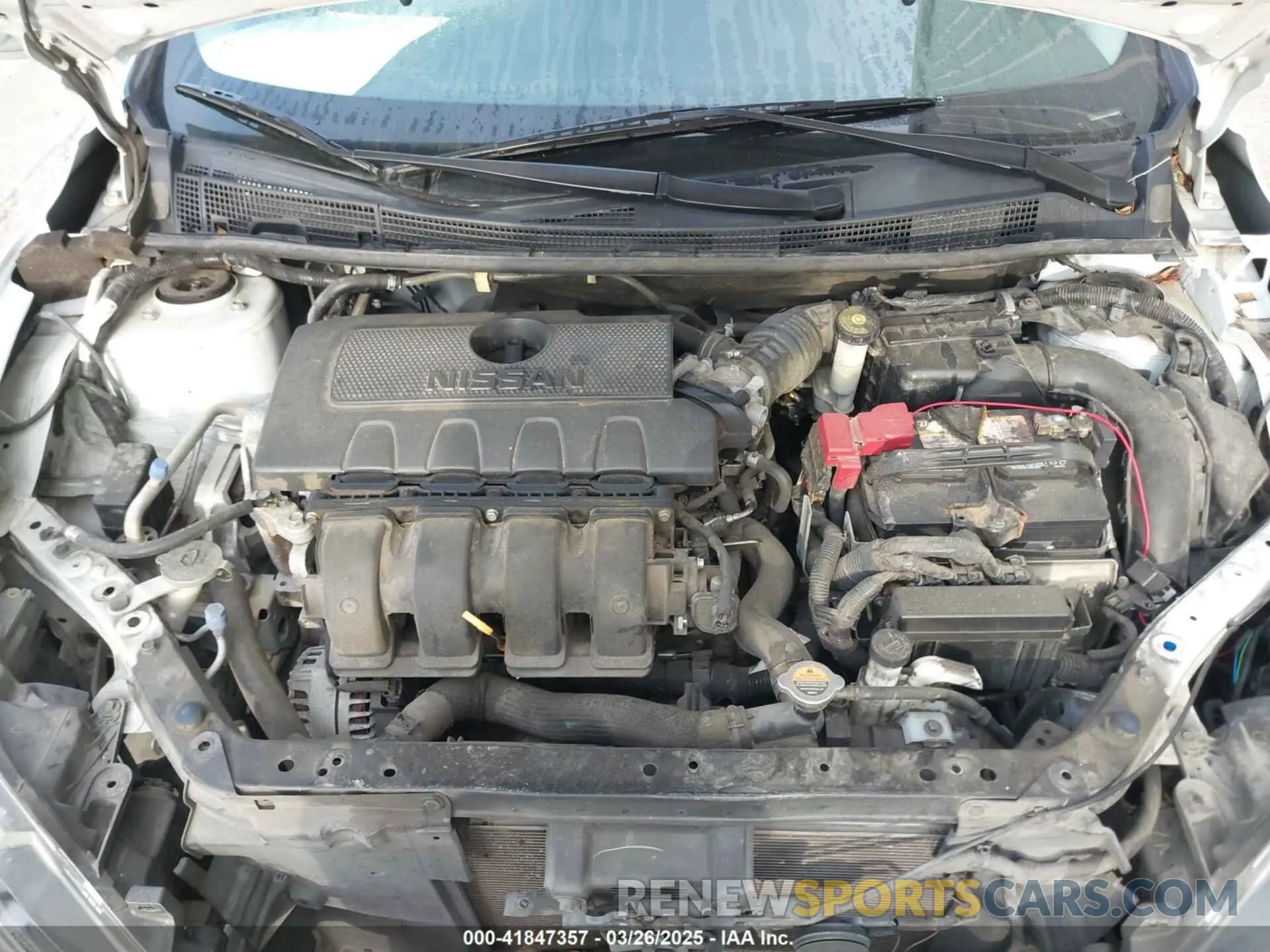 10 Photograph of a damaged car 3N1AB7AP1KY309037 NISSAN SENTRA 2019