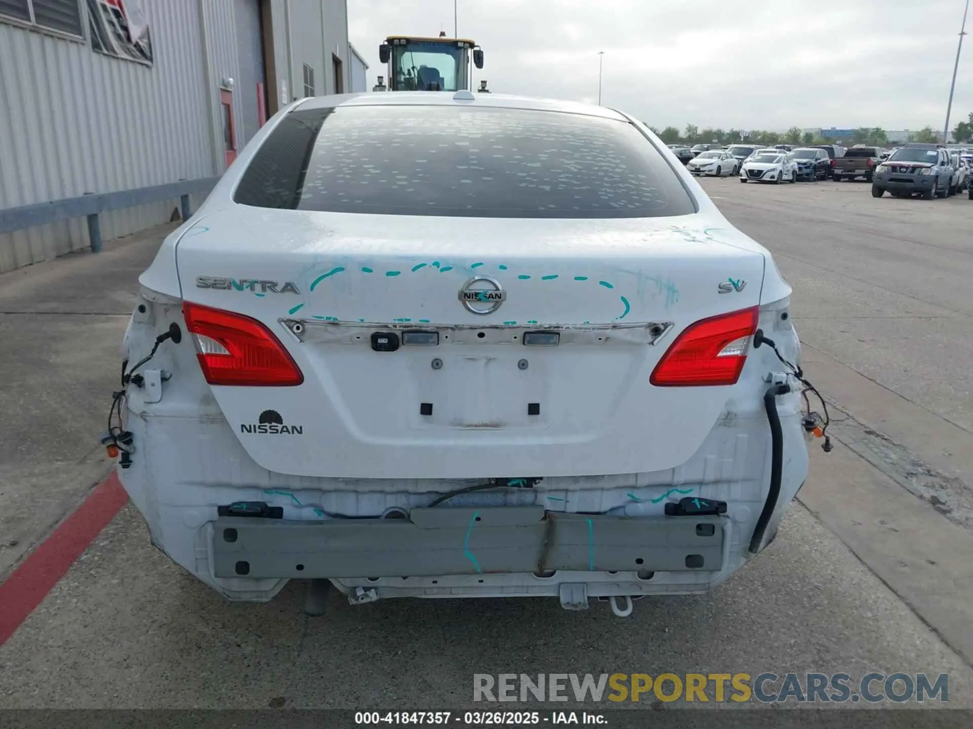 17 Photograph of a damaged car 3N1AB7AP1KY309037 NISSAN SENTRA 2019