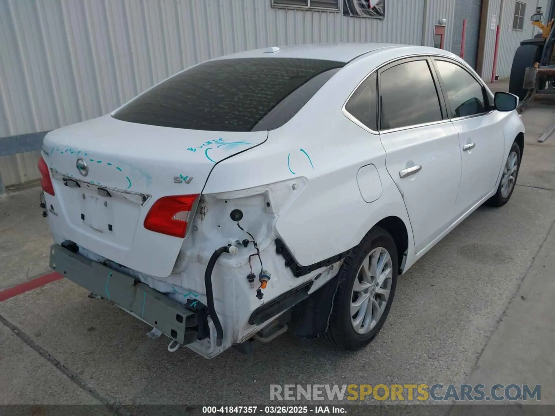 4 Photograph of a damaged car 3N1AB7AP1KY309037 NISSAN SENTRA 2019