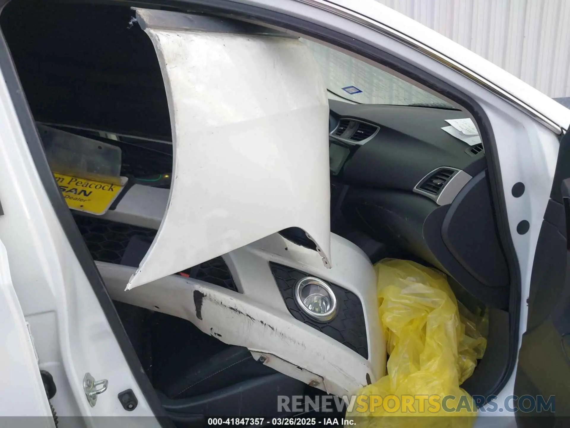 5 Photograph of a damaged car 3N1AB7AP1KY309037 NISSAN SENTRA 2019