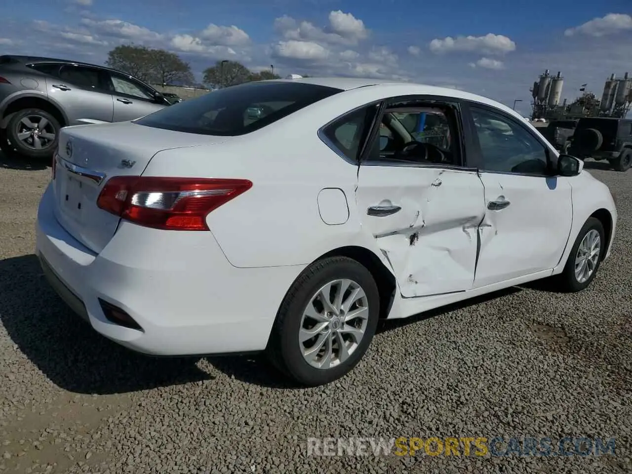 3 Photograph of a damaged car 3N1AB7AP1KY313153 NISSAN SENTRA 2019