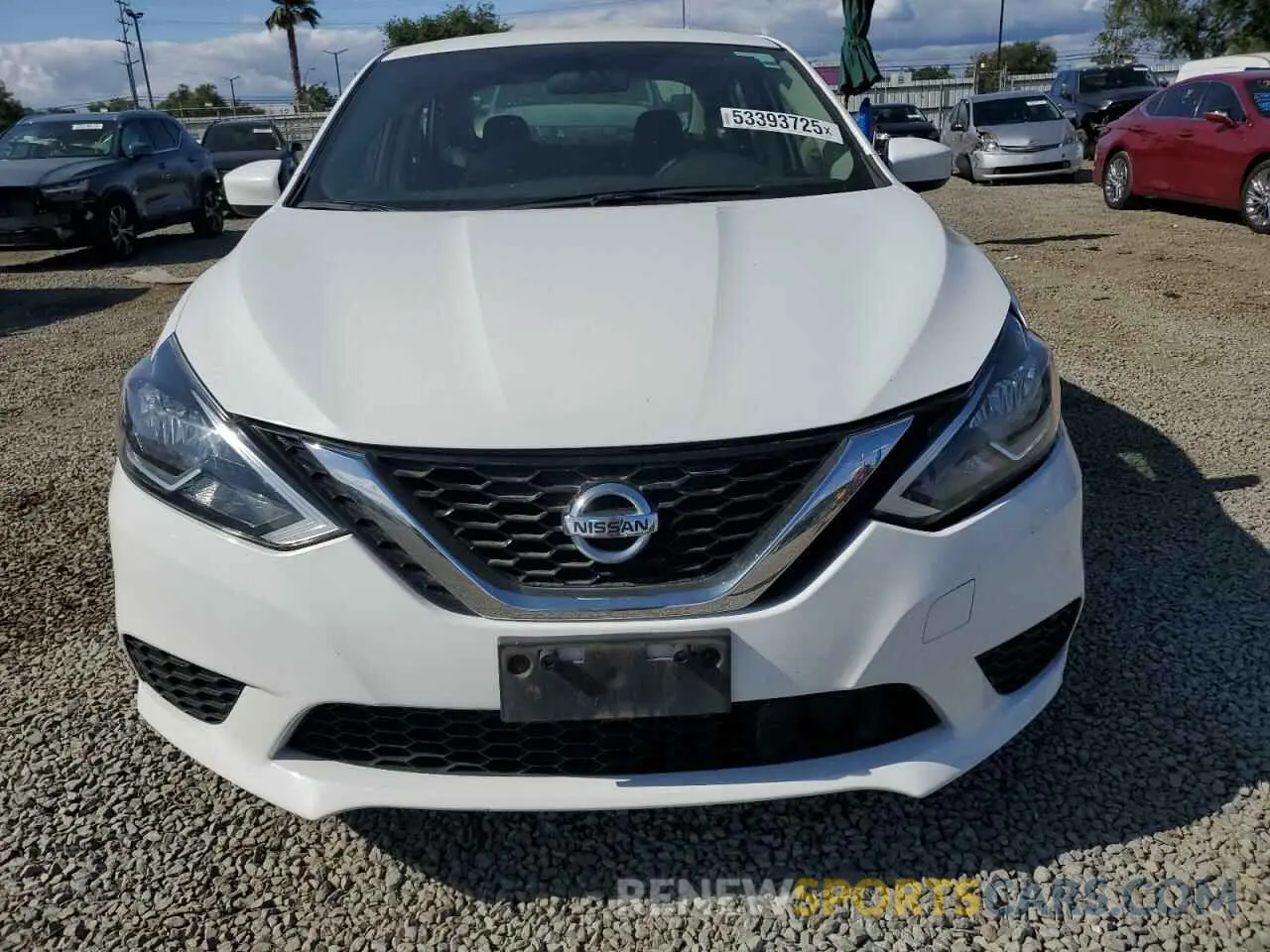 5 Photograph of a damaged car 3N1AB7AP1KY313153 NISSAN SENTRA 2019
