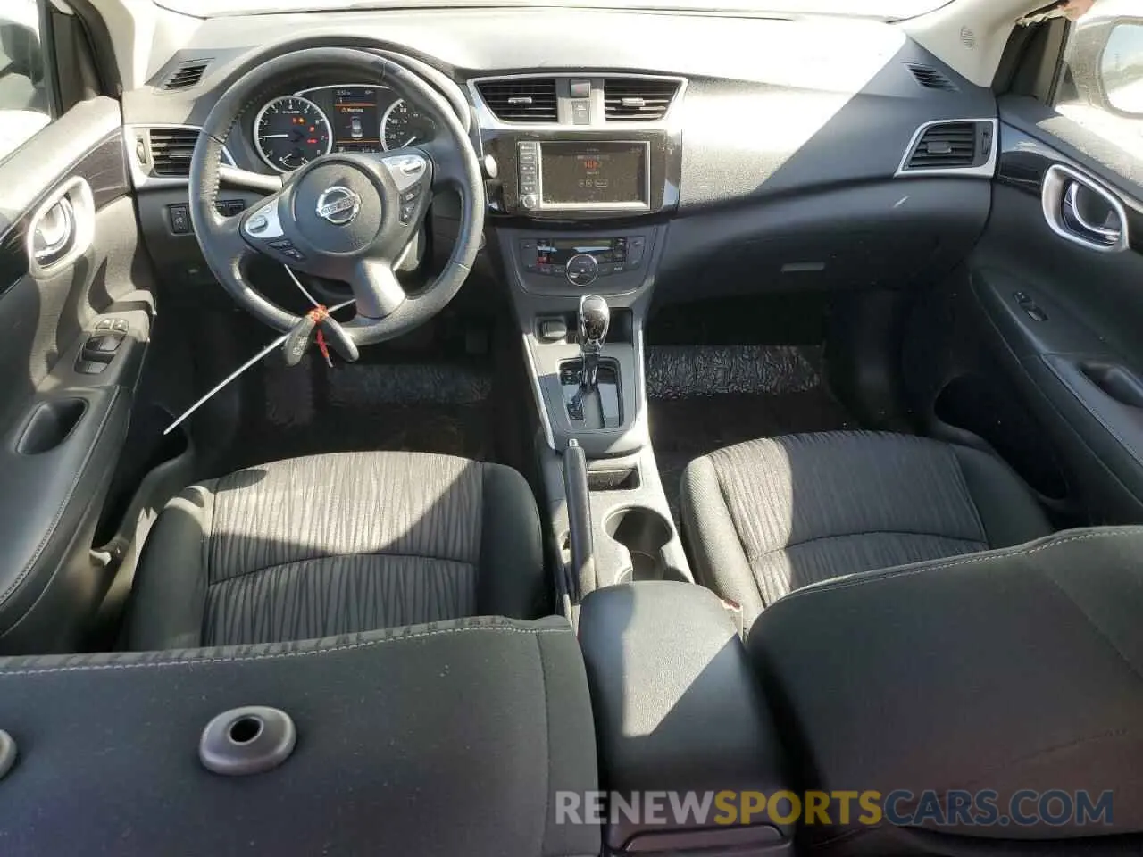 8 Photograph of a damaged car 3N1AB7AP1KY313153 NISSAN SENTRA 2019