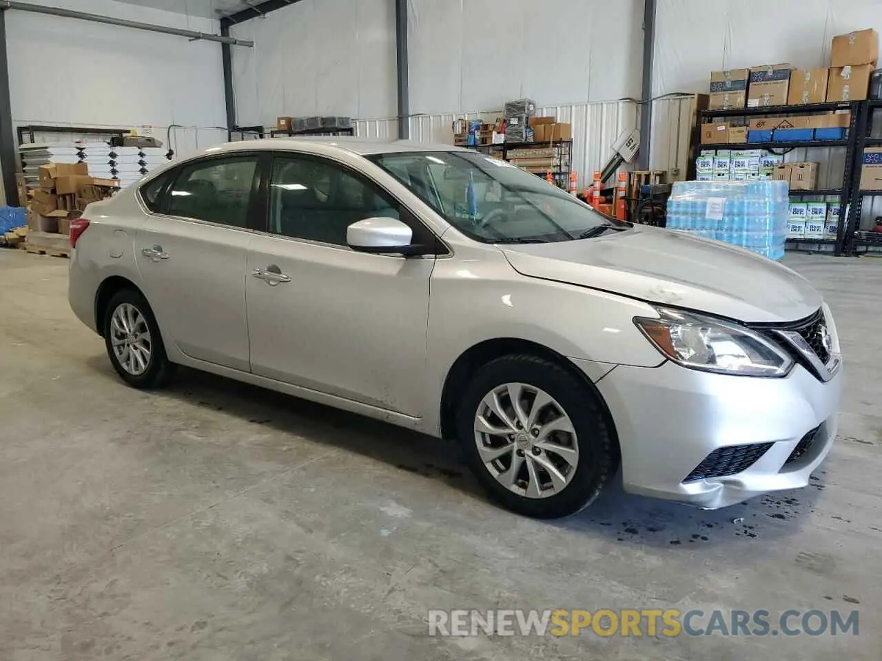 4 Photograph of a damaged car 3N1AB7AP1KY316179 NISSAN SENTRA 2019