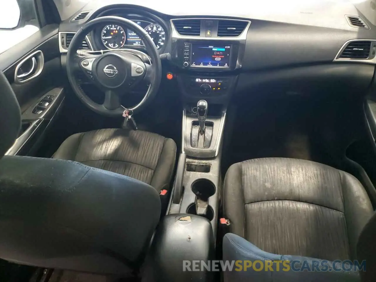 8 Photograph of a damaged car 3N1AB7AP1KY316179 NISSAN SENTRA 2019