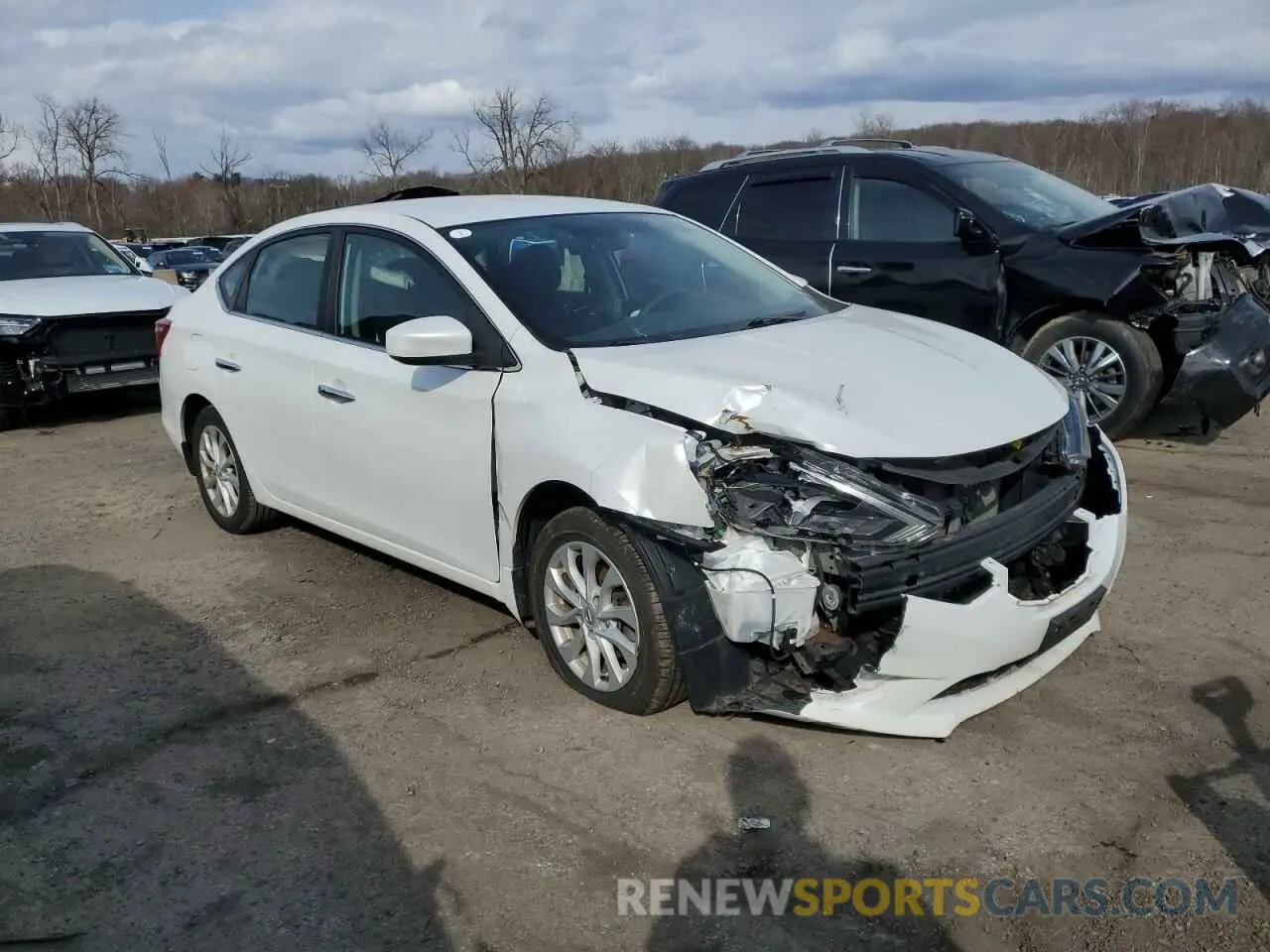 4 Photograph of a damaged car 3N1AB7AP1KY317011 NISSAN SENTRA 2019