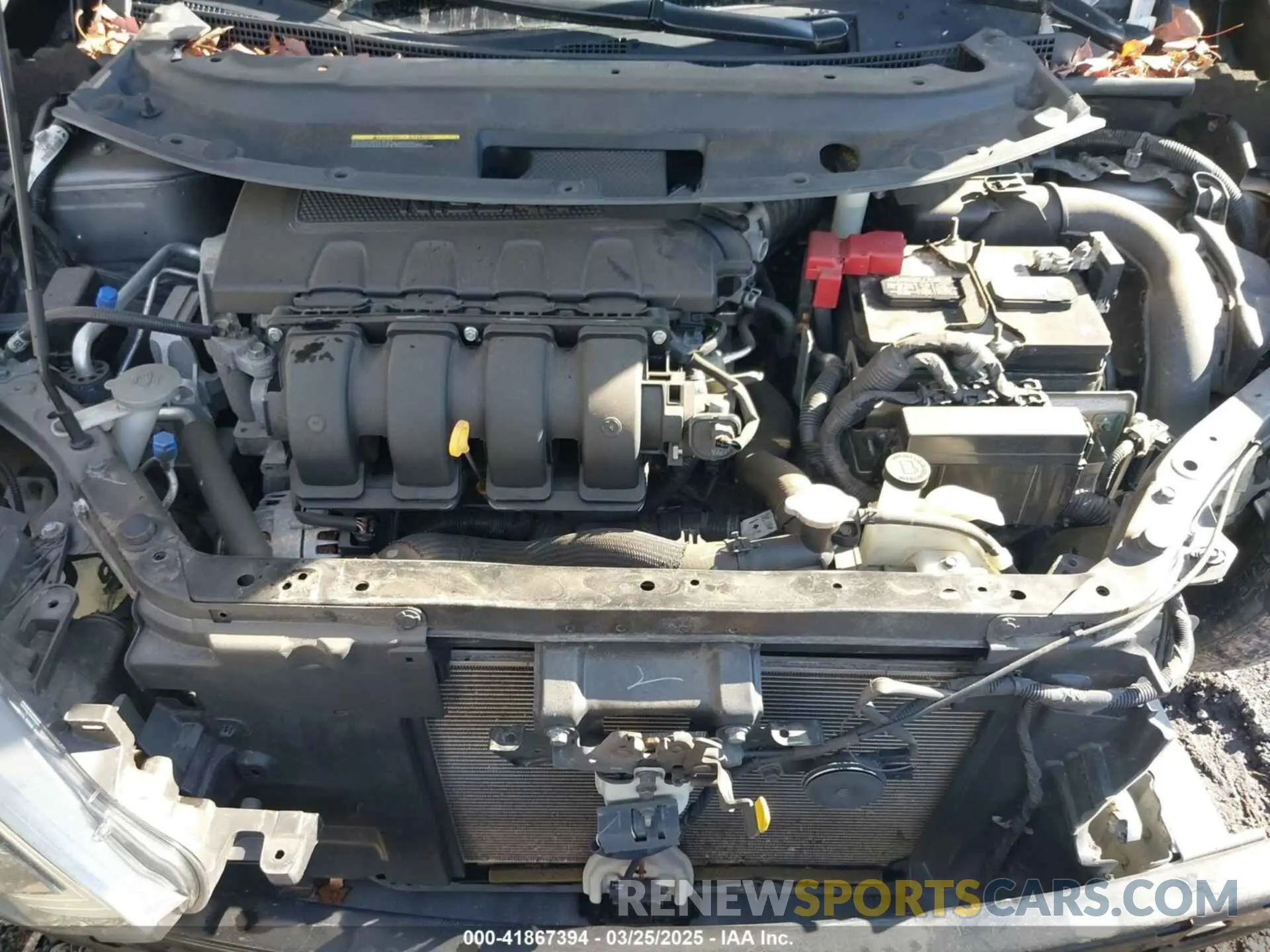 10 Photograph of a damaged car 3N1AB7AP1KY317087 NISSAN SENTRA 2019