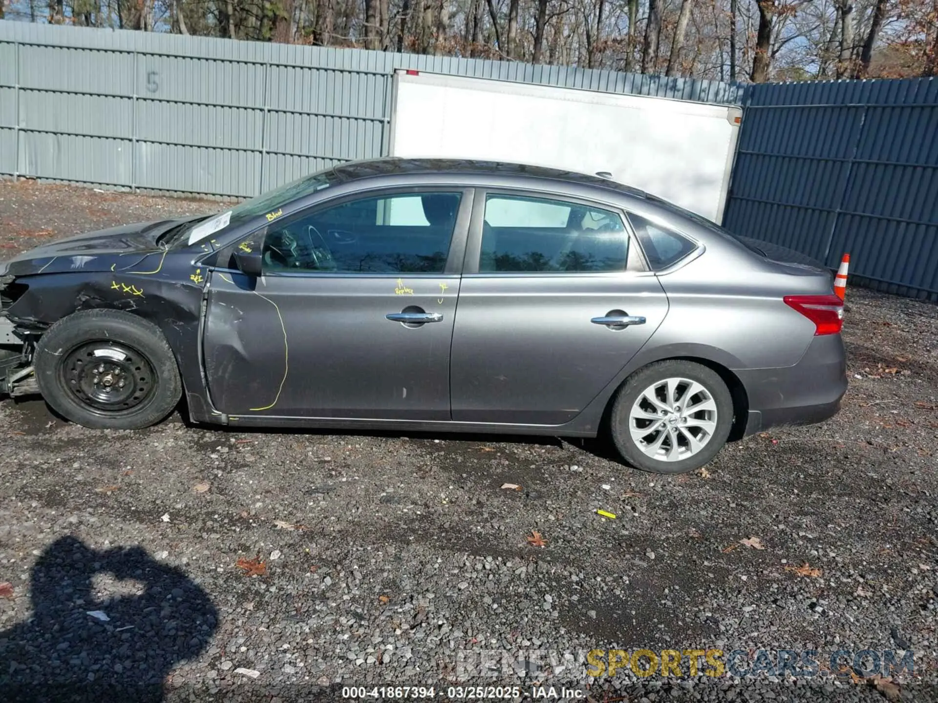 14 Photograph of a damaged car 3N1AB7AP1KY317087 NISSAN SENTRA 2019