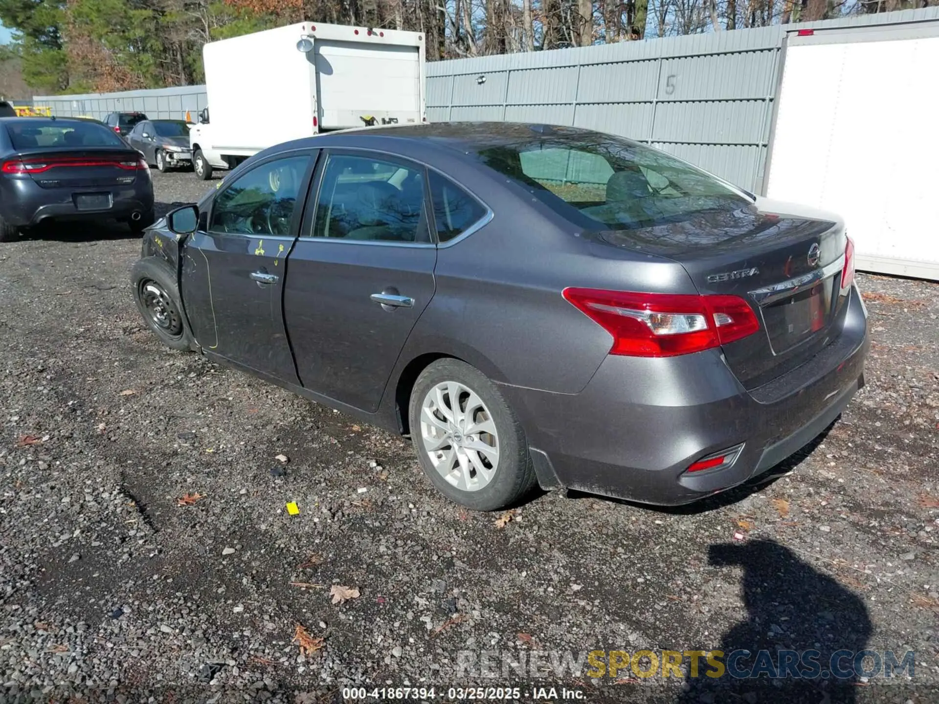 3 Photograph of a damaged car 3N1AB7AP1KY317087 NISSAN SENTRA 2019