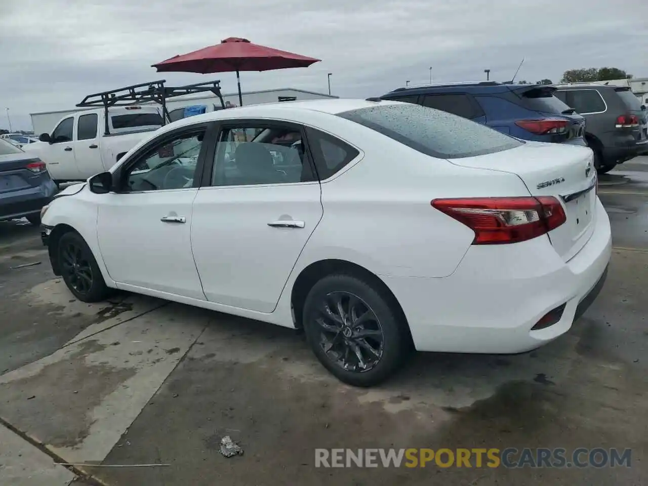 2 Photograph of a damaged car 3N1AB7AP1KY319289 NISSAN SENTRA 2019