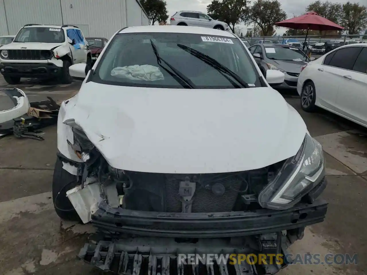 5 Photograph of a damaged car 3N1AB7AP1KY319289 NISSAN SENTRA 2019